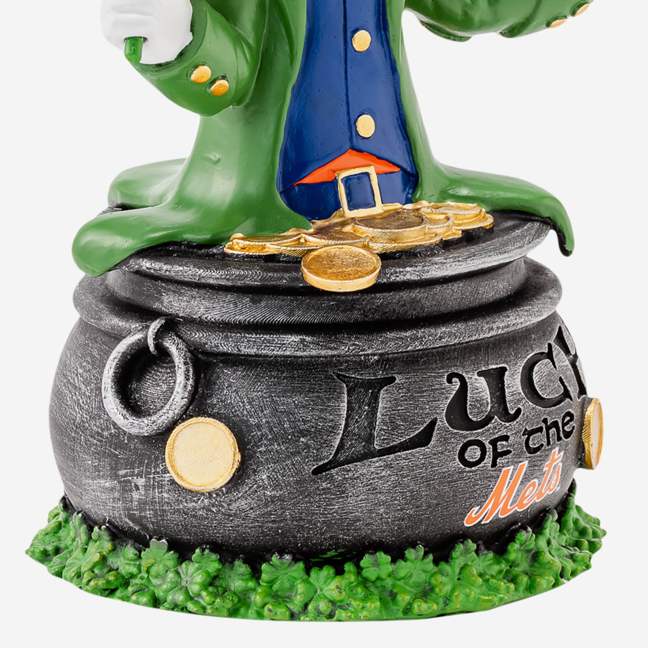 Mr Met New York Mets Saint Patricks Day Mascot Bobblehead - Image 3