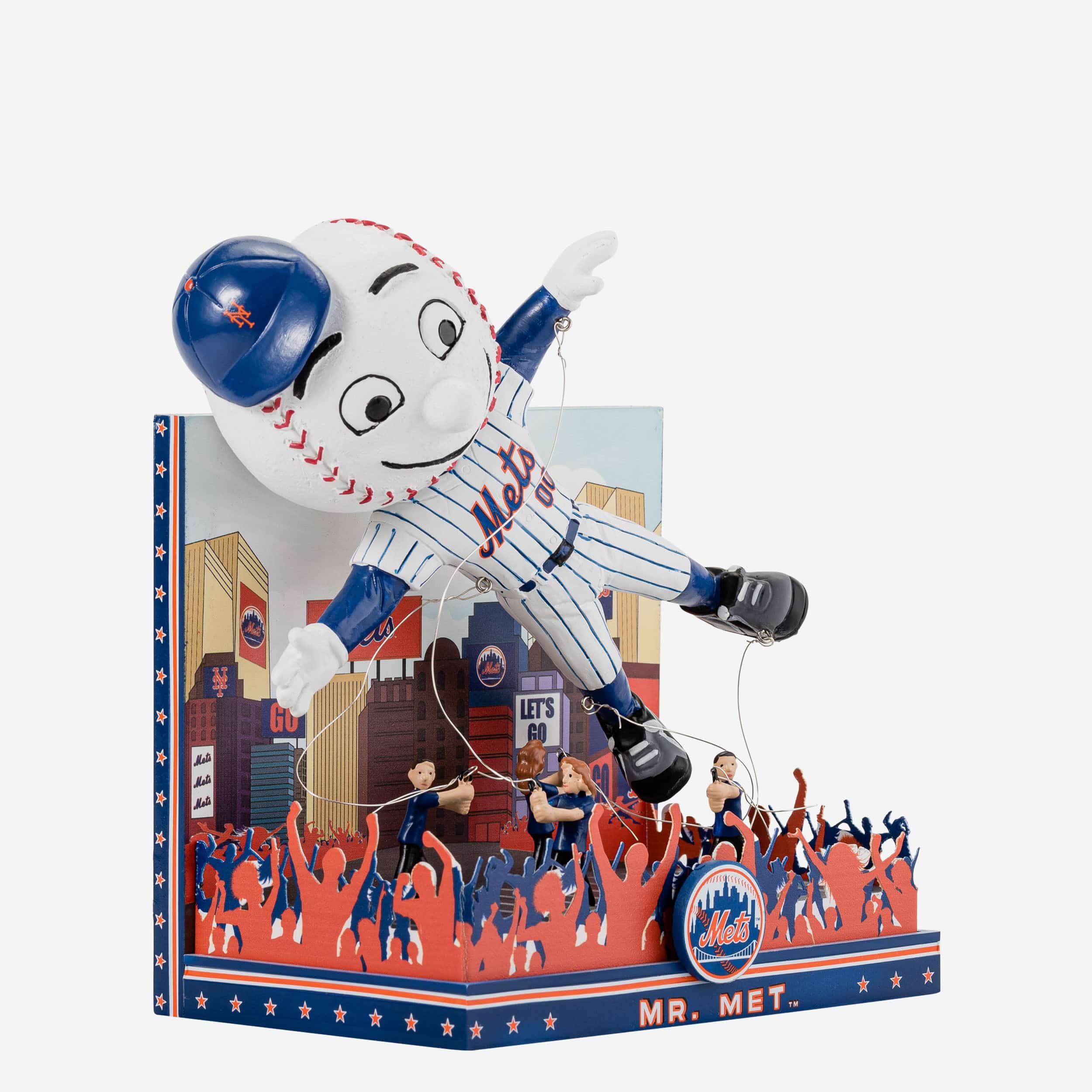 Mr Met New York Mets Thanksgiving Mascot Bobblehead - Image 4