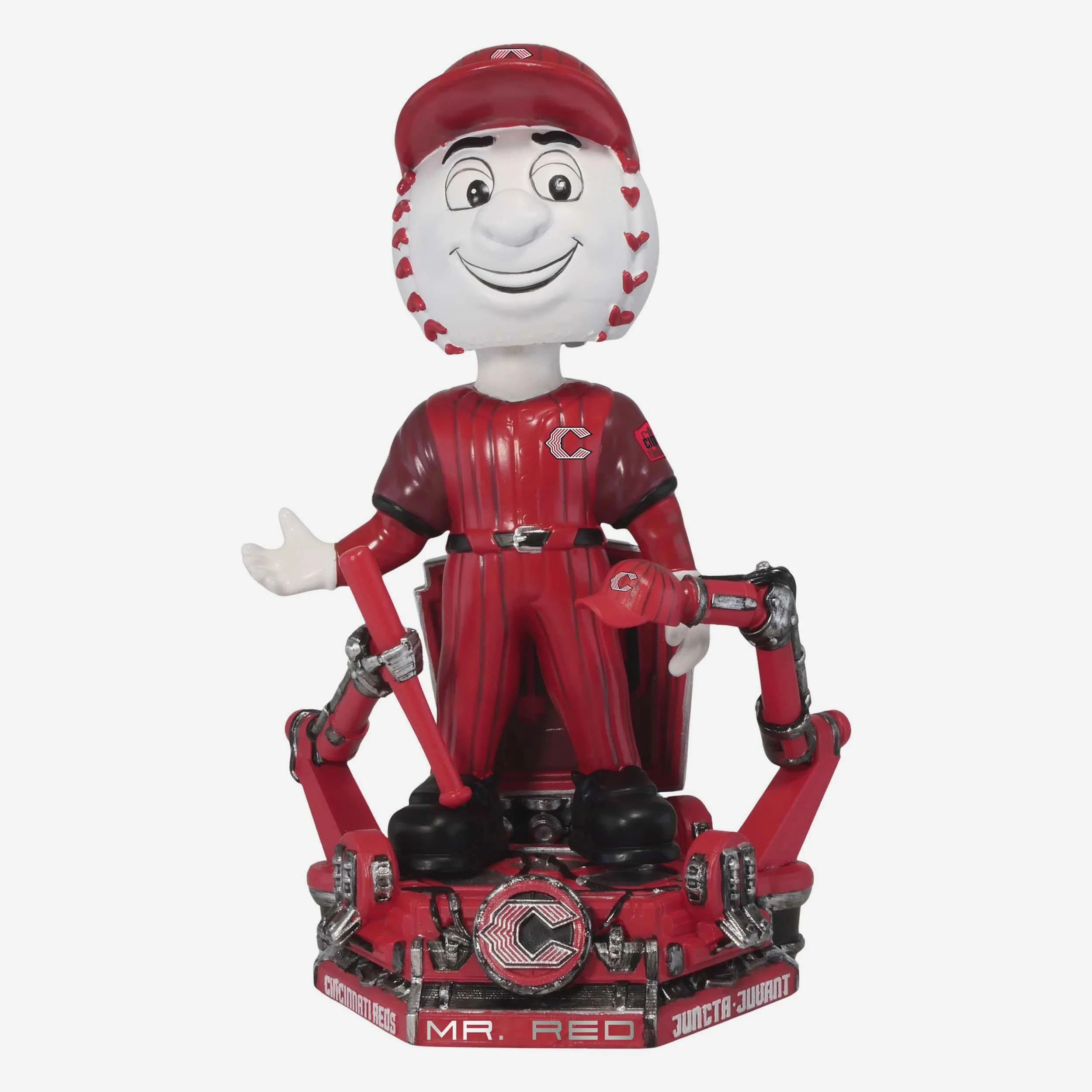 Mr Red Cincinnati Reds 2026 City Connect Jersey Mascot Bobblehead
