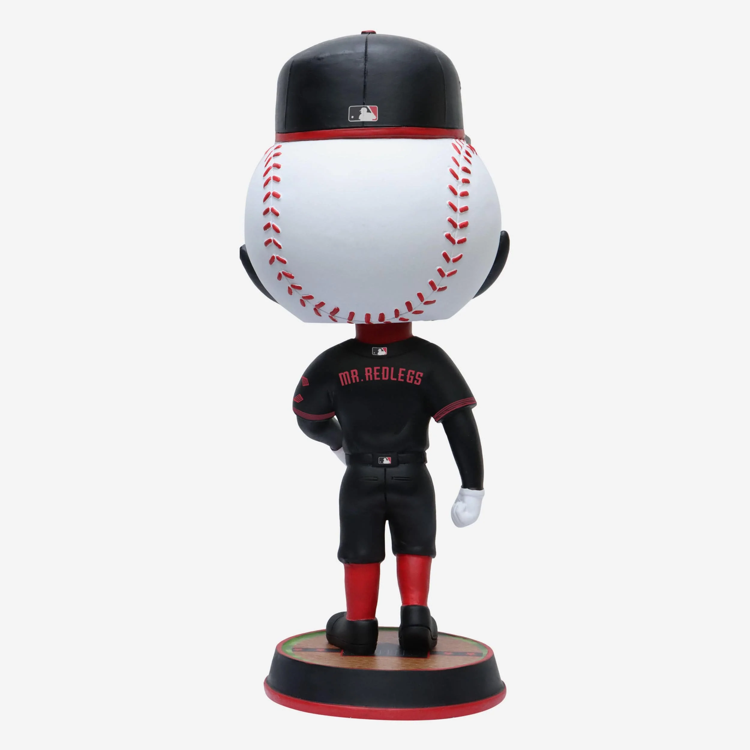Mr Redlegs Cincinnati Reds 2023 City Connect Field Stripe Mascot Bighead Bobblehead - Image 5