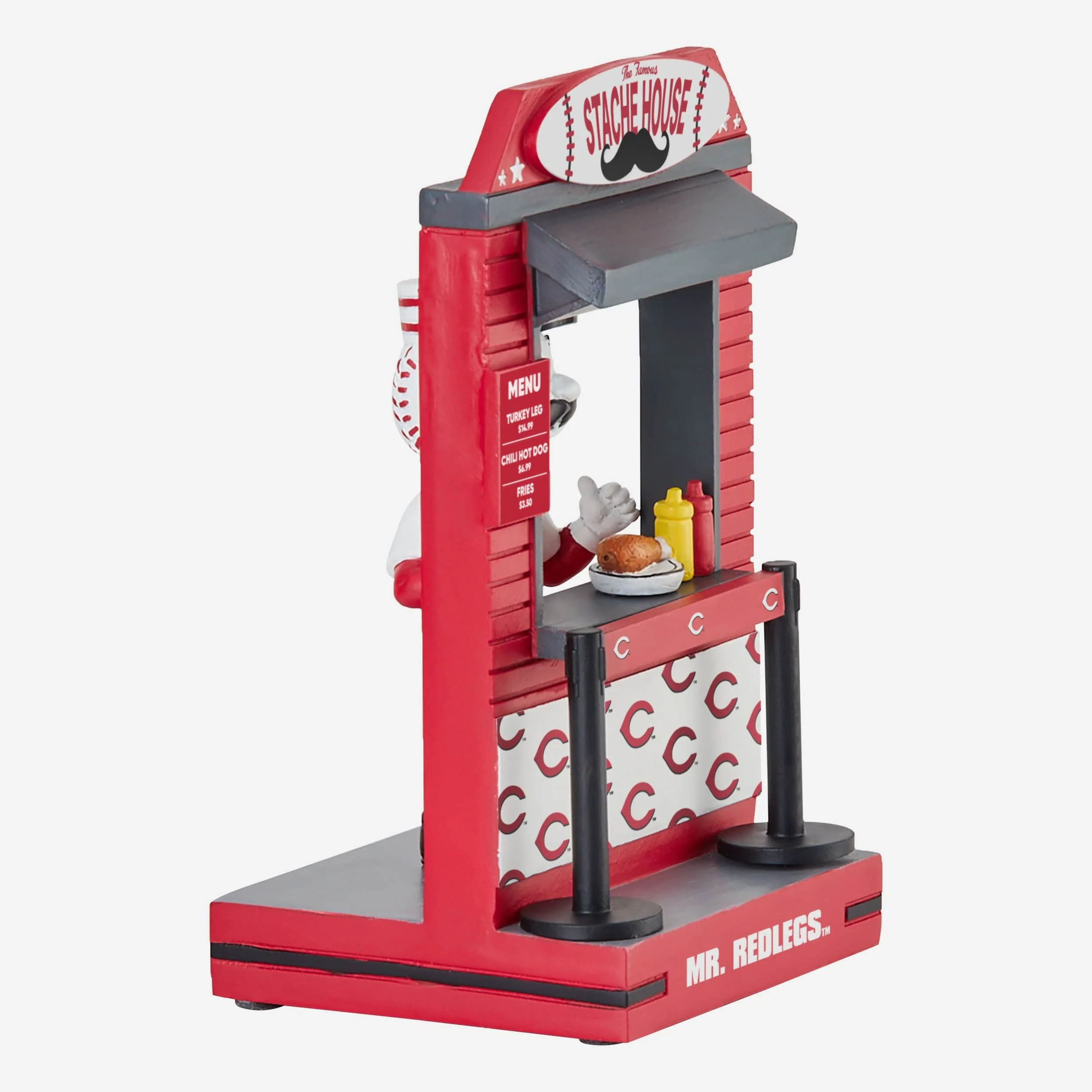 Mr Redlegs Cincinnati Reds 2024 Opening Day Mascot Bobblehead - Image 5