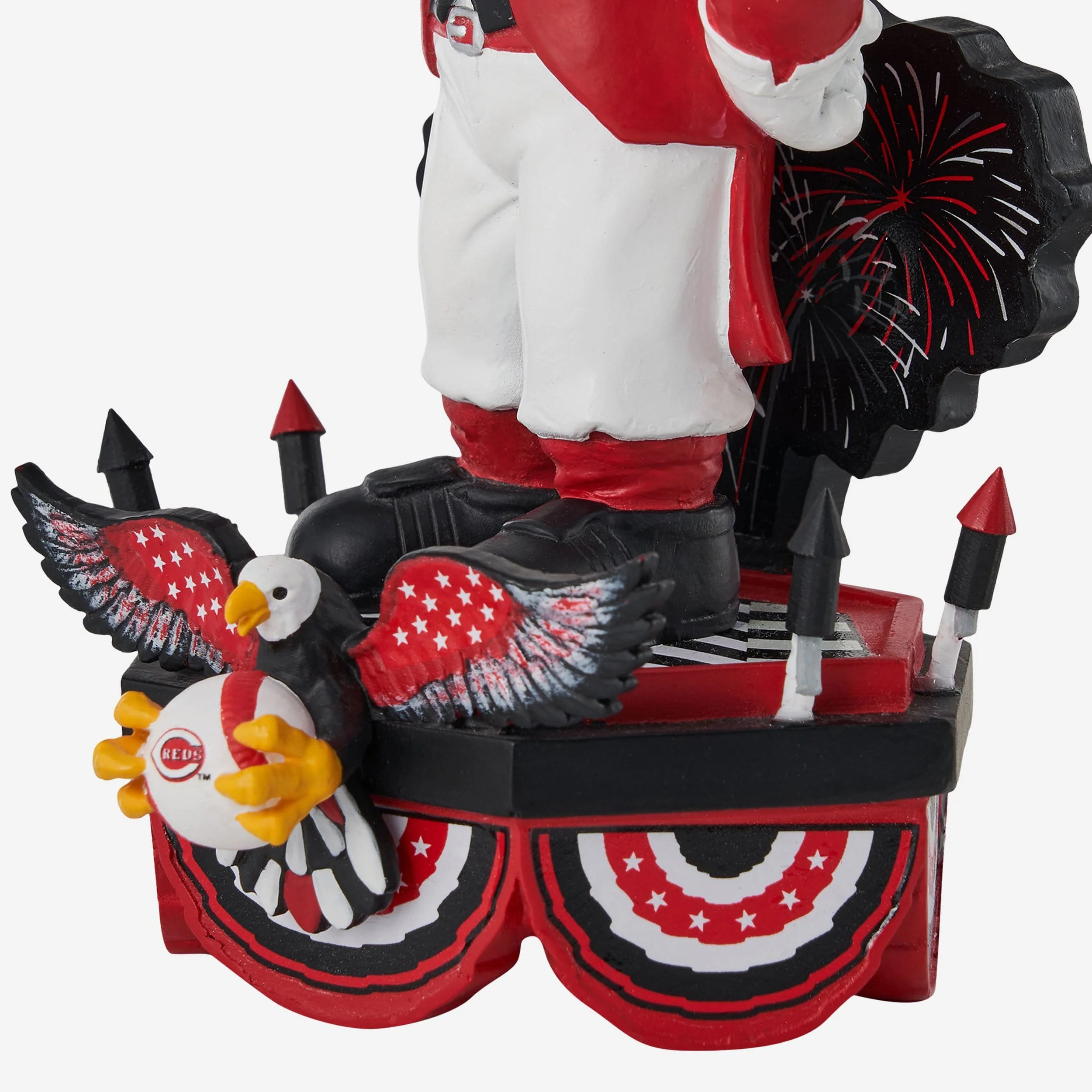 Mr Redlegs Cincinnati Reds Americana Mascot Bobblehead - Image 3