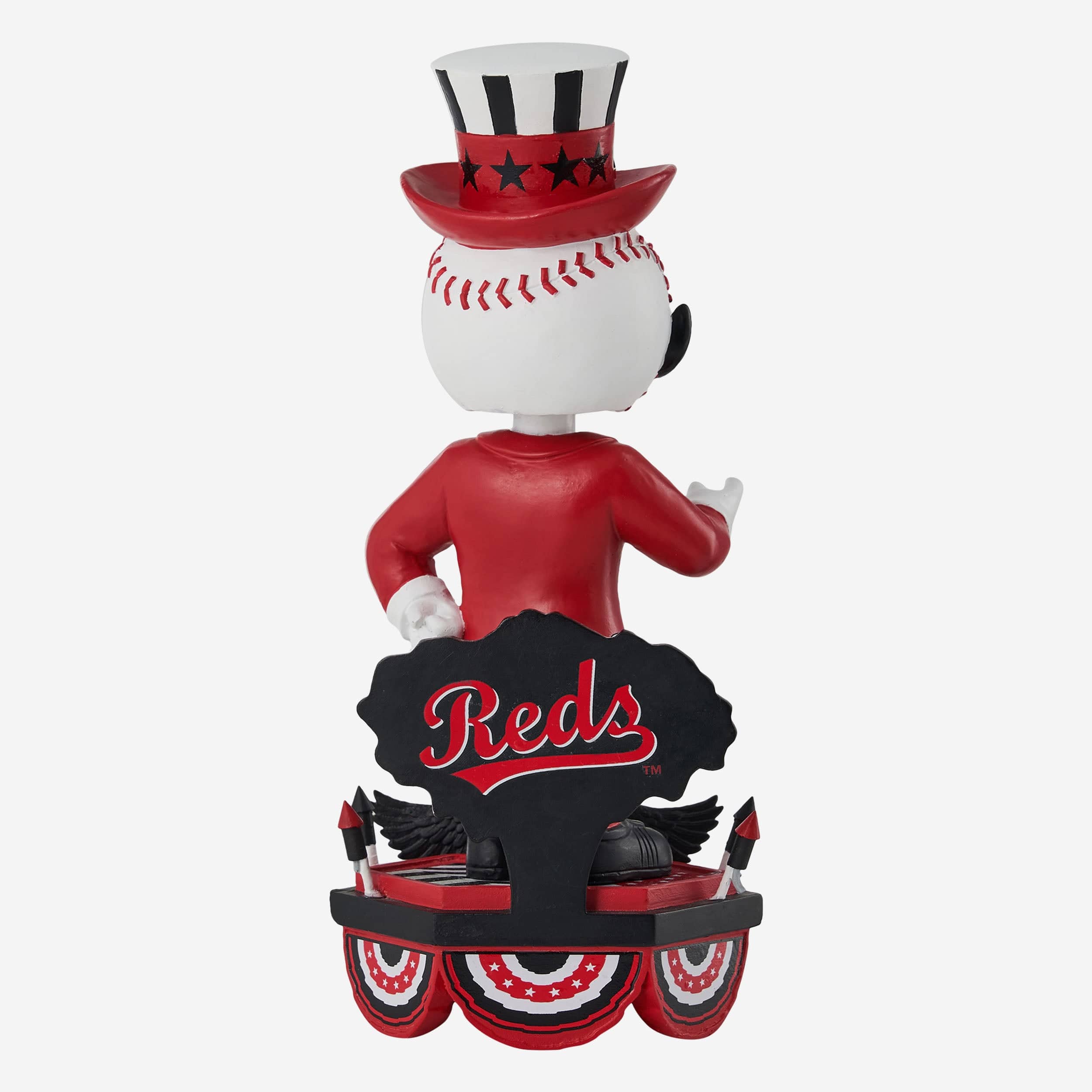 Mr Redlegs Cincinnati Reds Americana Mascot Bobblehead - Image 5