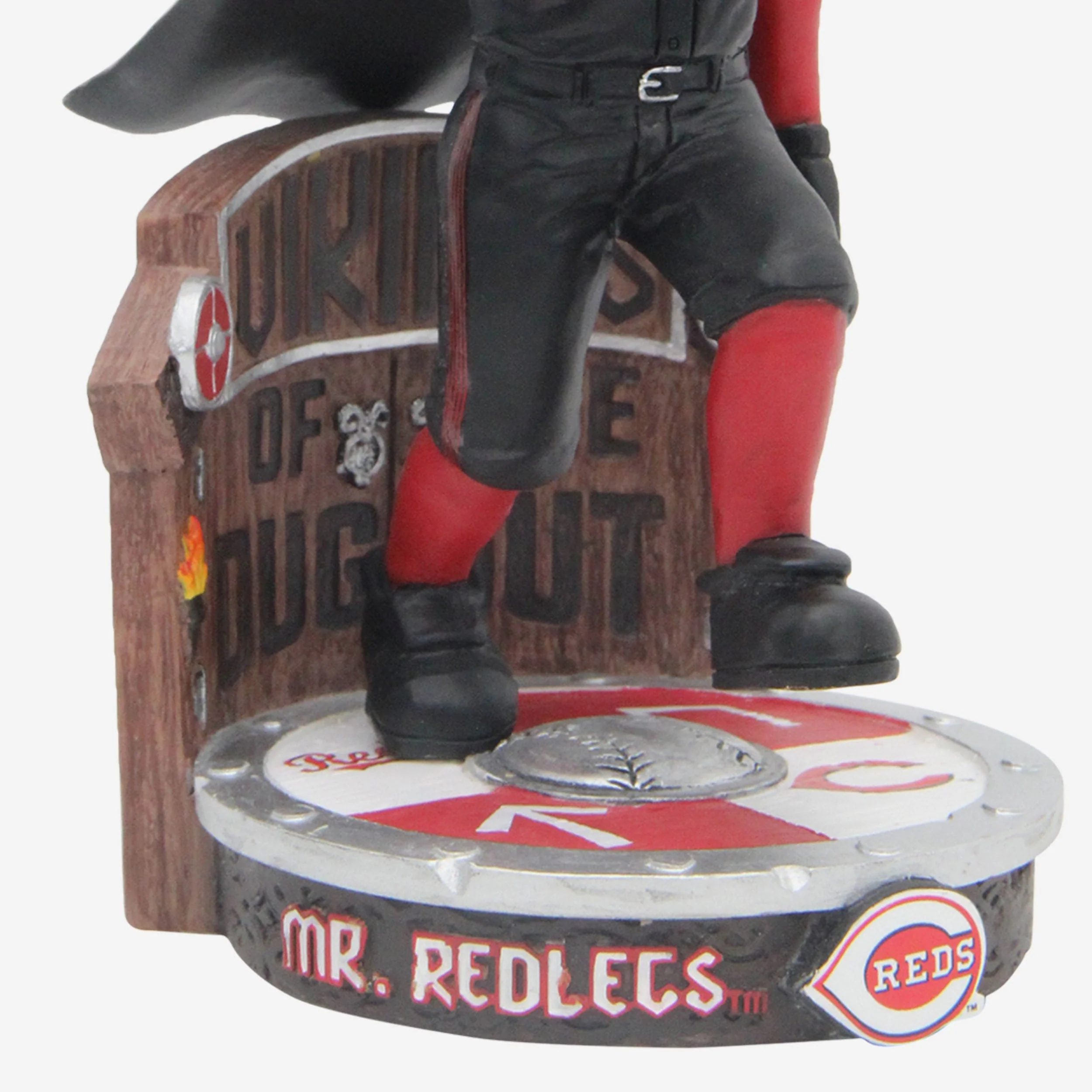 Mr Redlegs Cincinnati Reds City Connect Viking Hat Home Run Celebration Mascot Bobblehead - Image 3