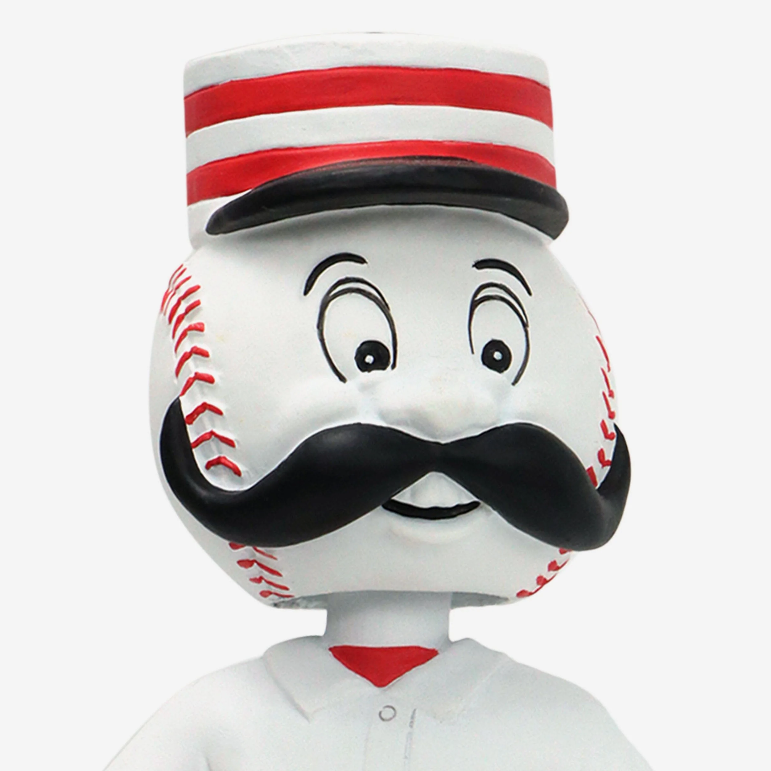 Mr Redlegs Cincinnati Reds Patch Collection Mascot Bobblehead - Image 2