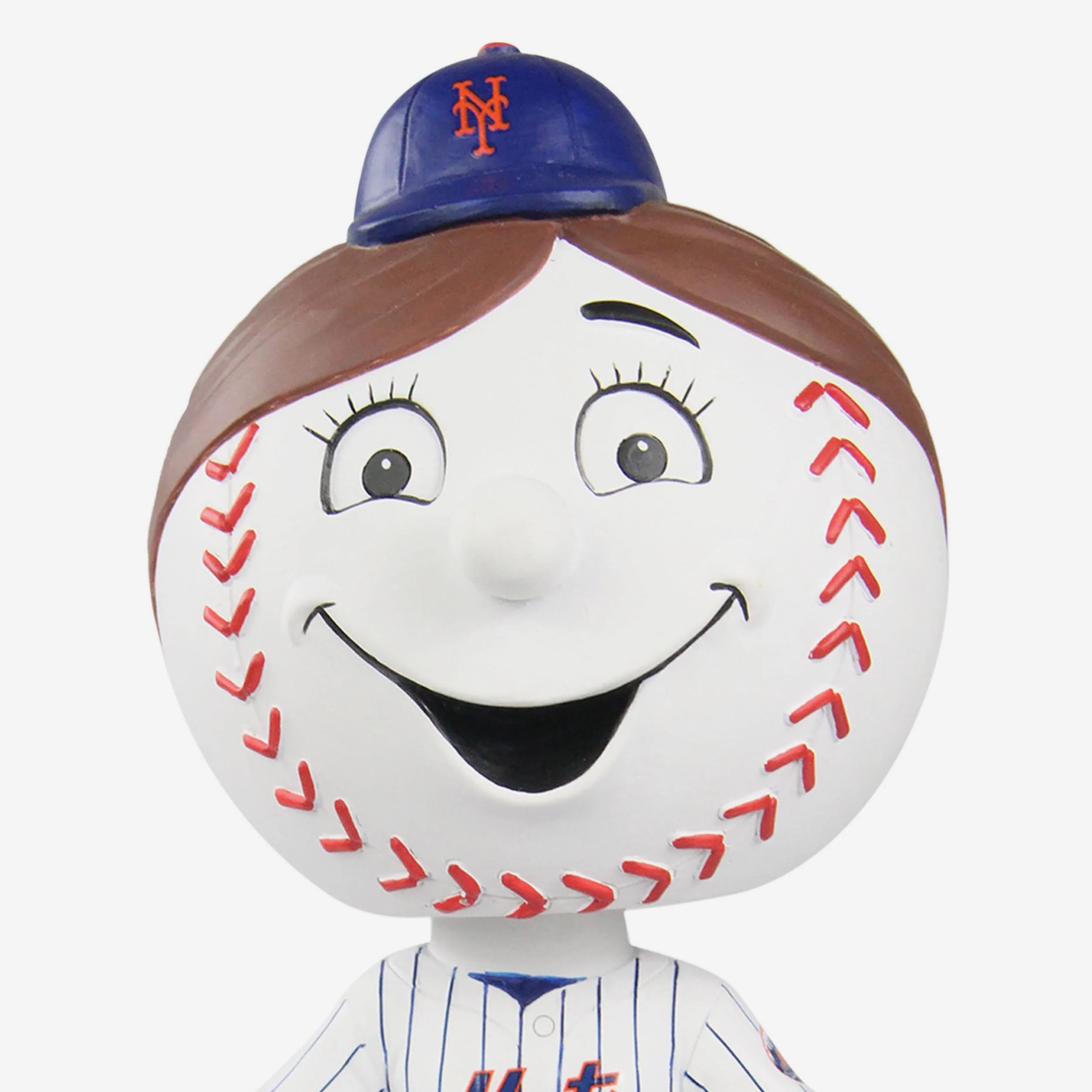 Mrs Met New York Mets Mascot Bighead Bobblehead - Image 2