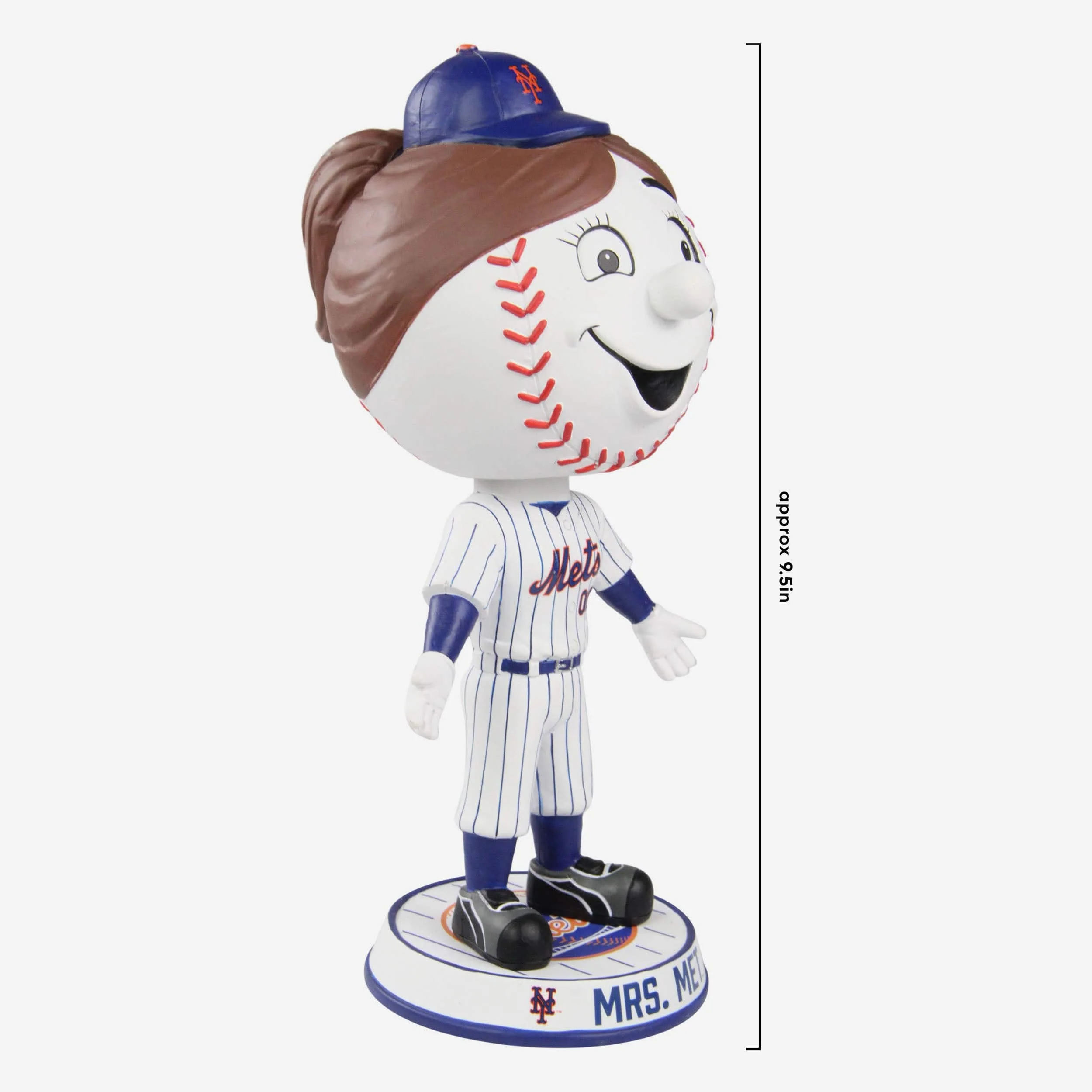 Mrs Met New York Mets Mascot Bighead Bobblehead - Image 4