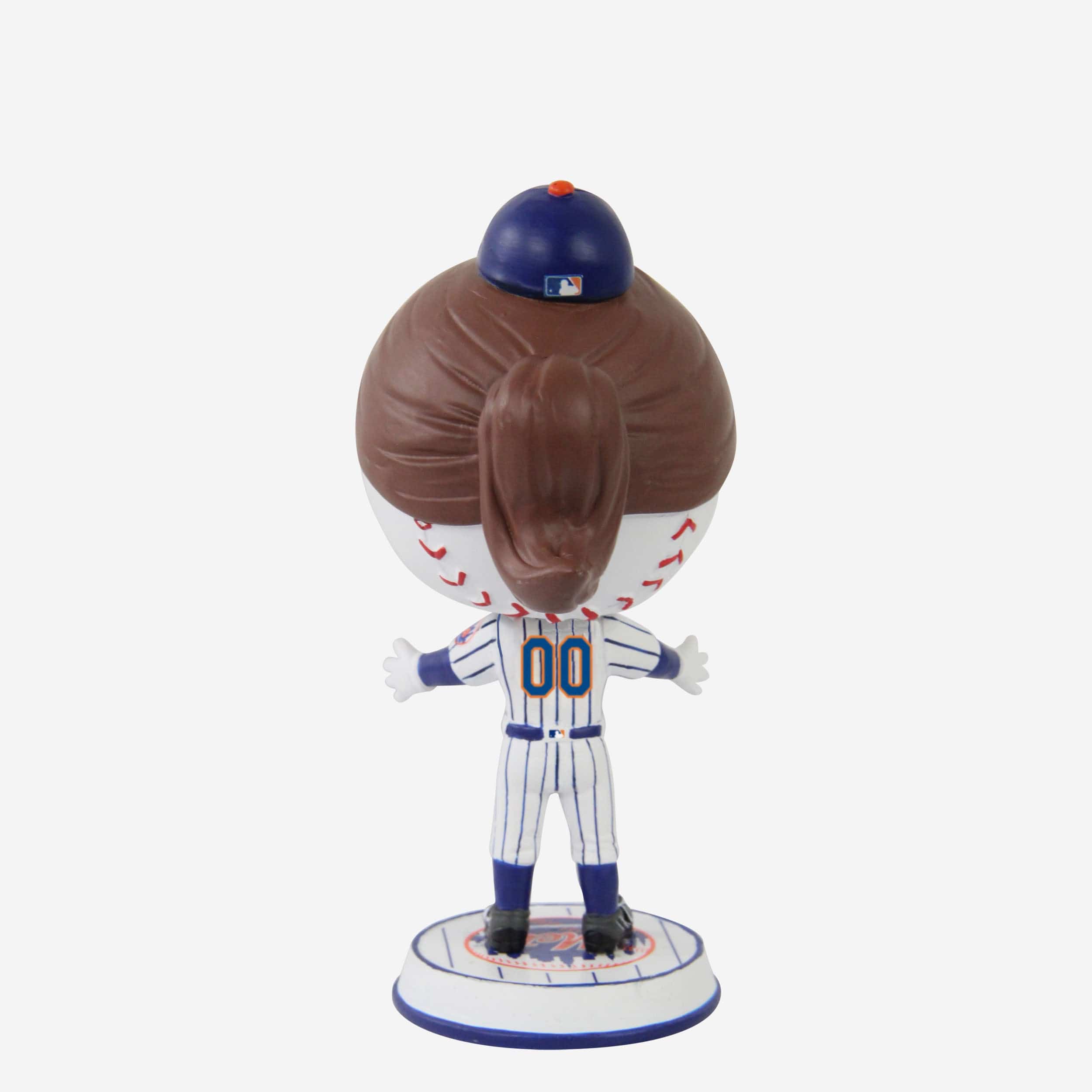 Mrs Met New York Mets Mascot Mini Bighead Bobblehead - Image 5