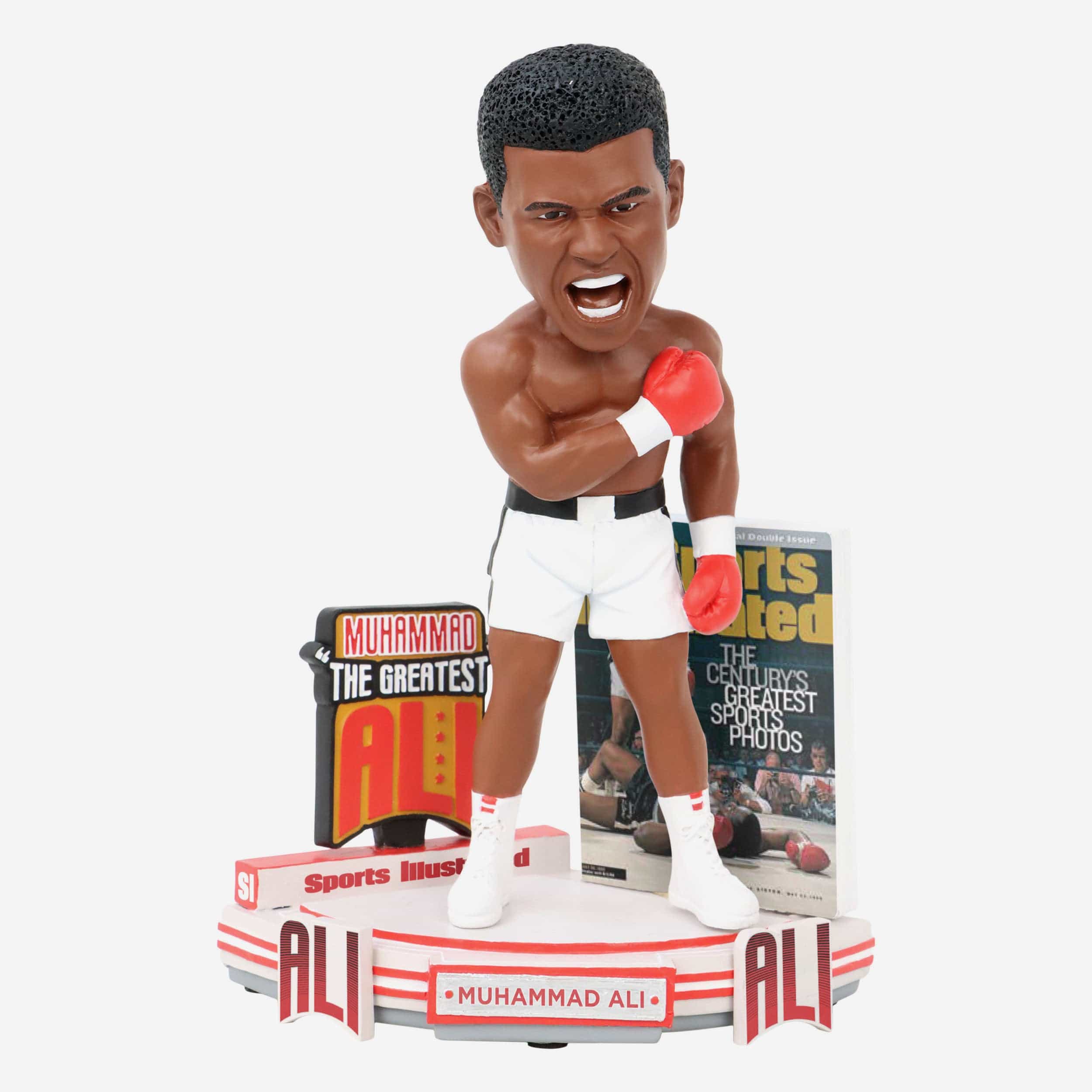 Muhammad Ali 1965 World Heavyweight Title Sports Illustrated Cover Bobblehead