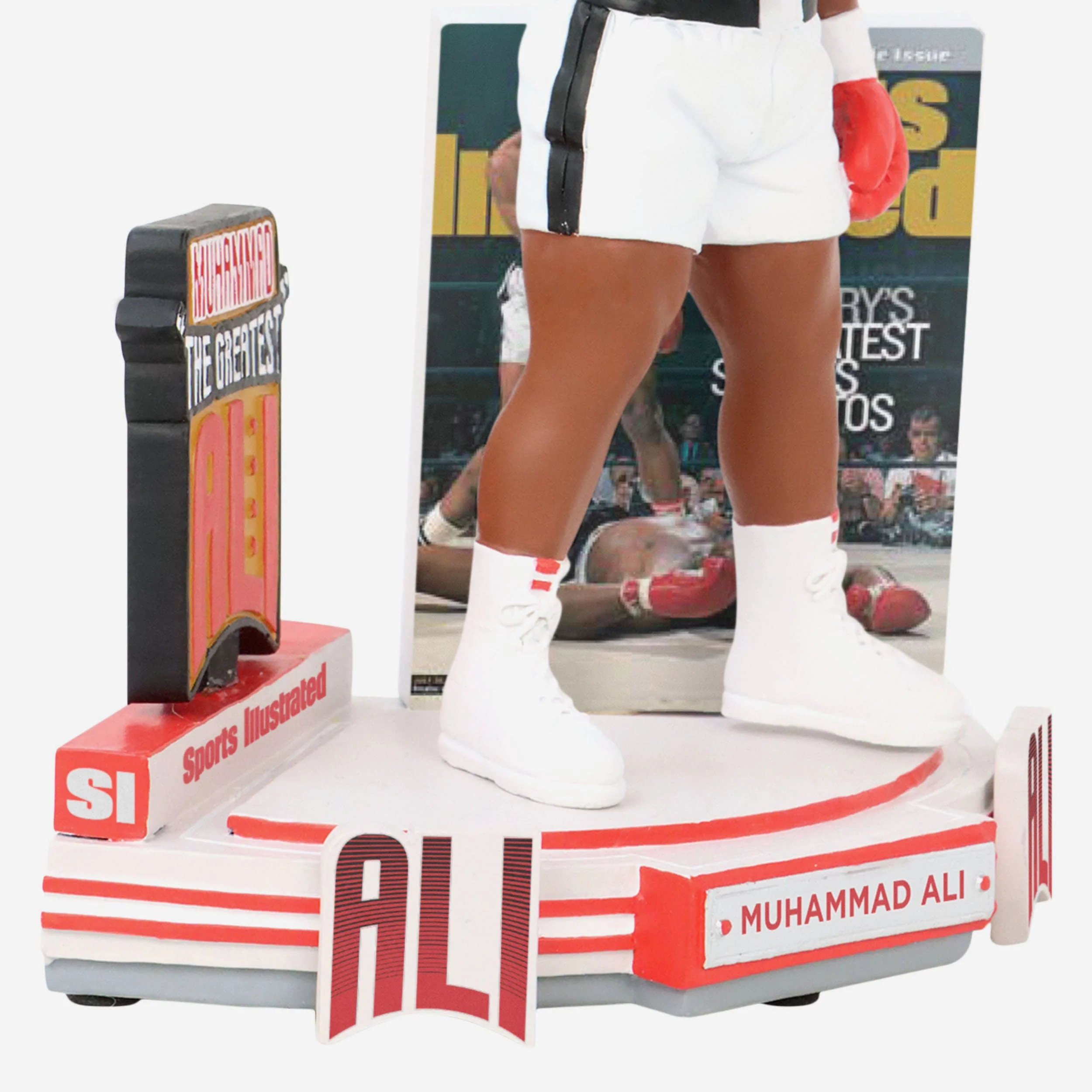 Muhammad Ali 1965 World Heavyweight Title Sports Illustrated Cover Bobblehead - Image 3