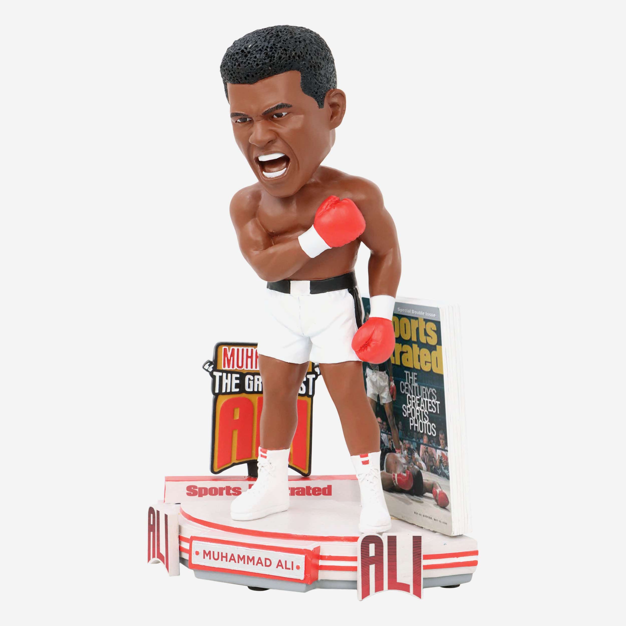 Muhammad Ali 1965 World Heavyweight Title Sports Illustrated Cover Bobblehead - Image 5