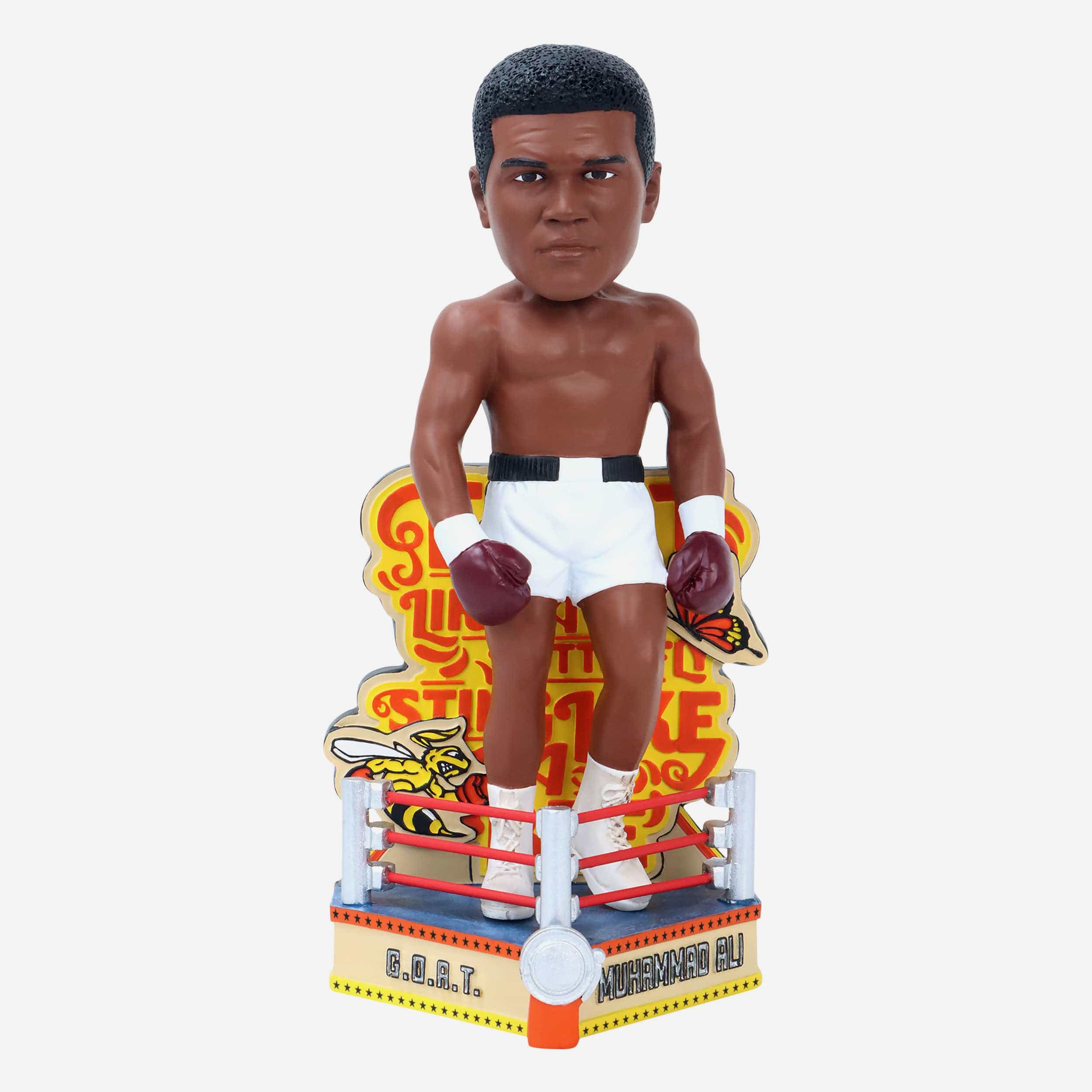 Muhammad Ali Float Like A Butterfly Sting Like A Bee Bobblehead