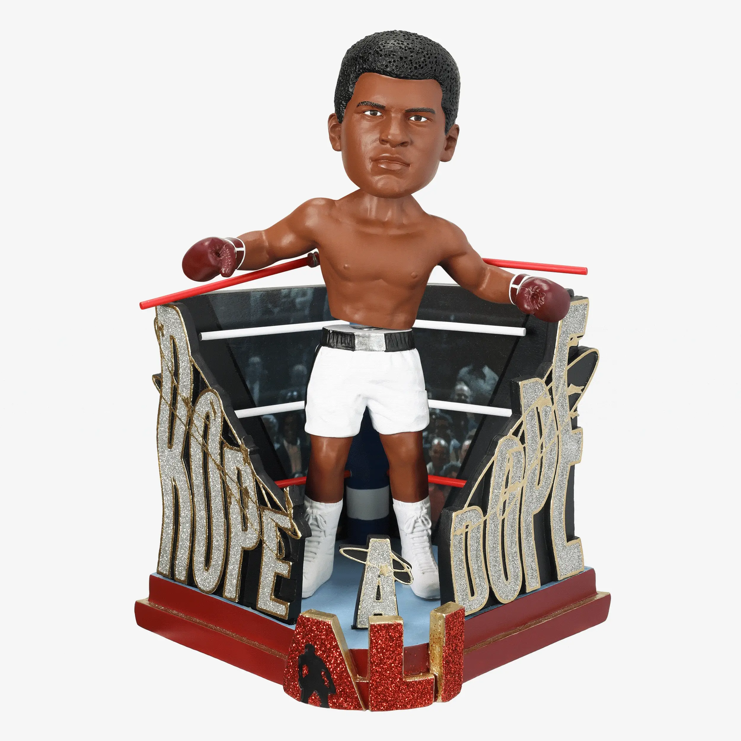 Muhammad Ali Rope-A-Dope Bobblehead - Image 4