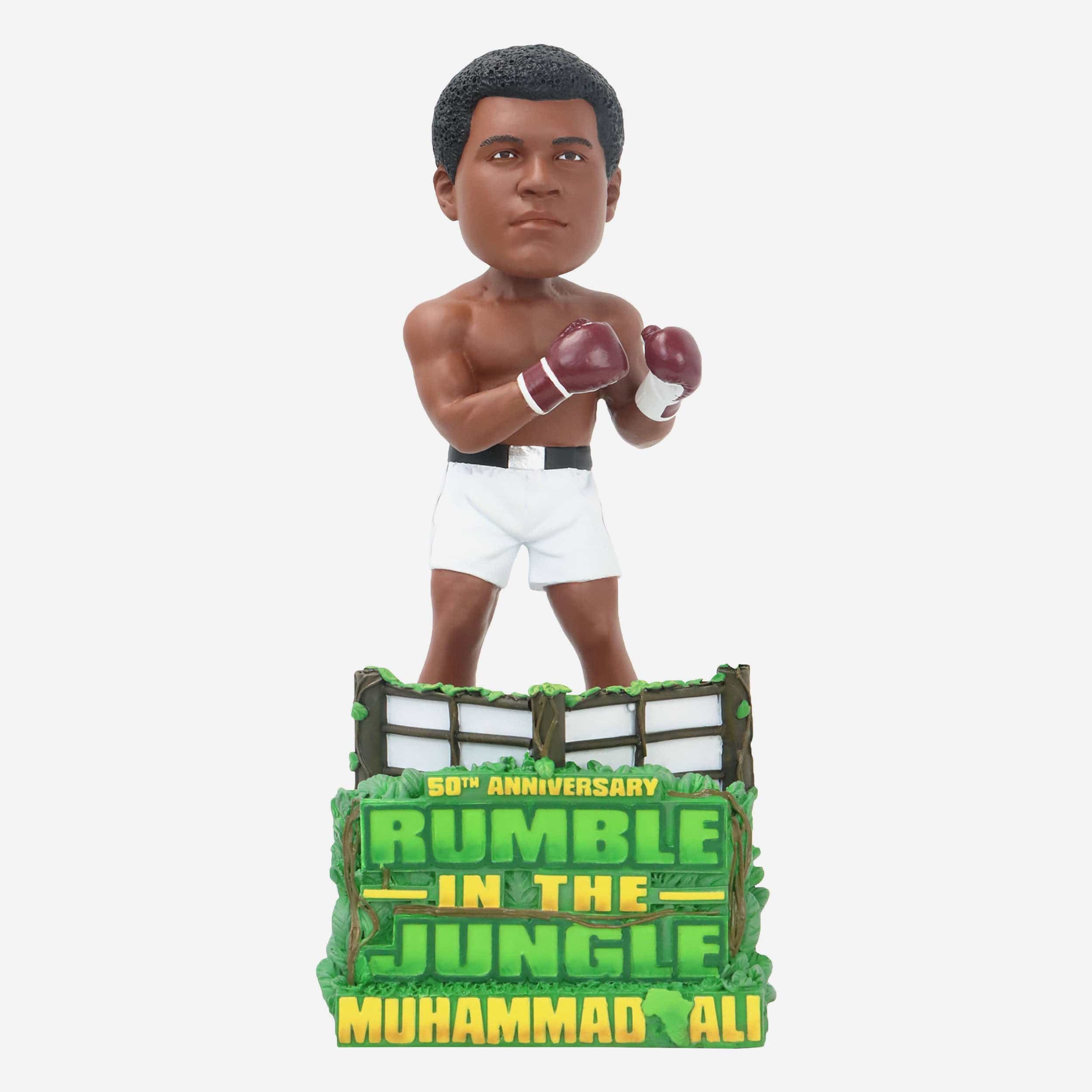 Muhammad Ali Rumble In The Jungle 50th Anniversary Bobblehead
