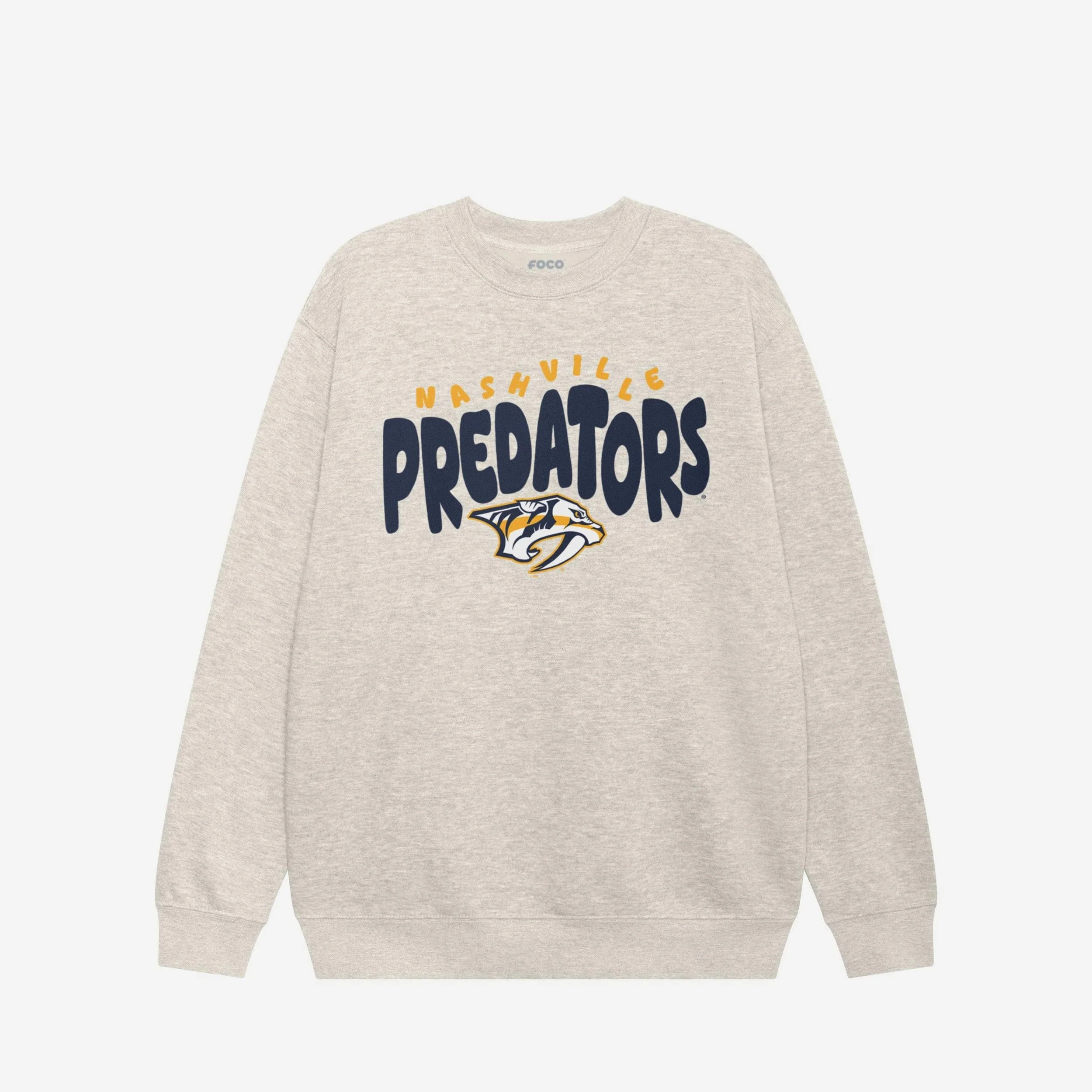 Nashville Predators Bubble Crew Neck Sweatshirt