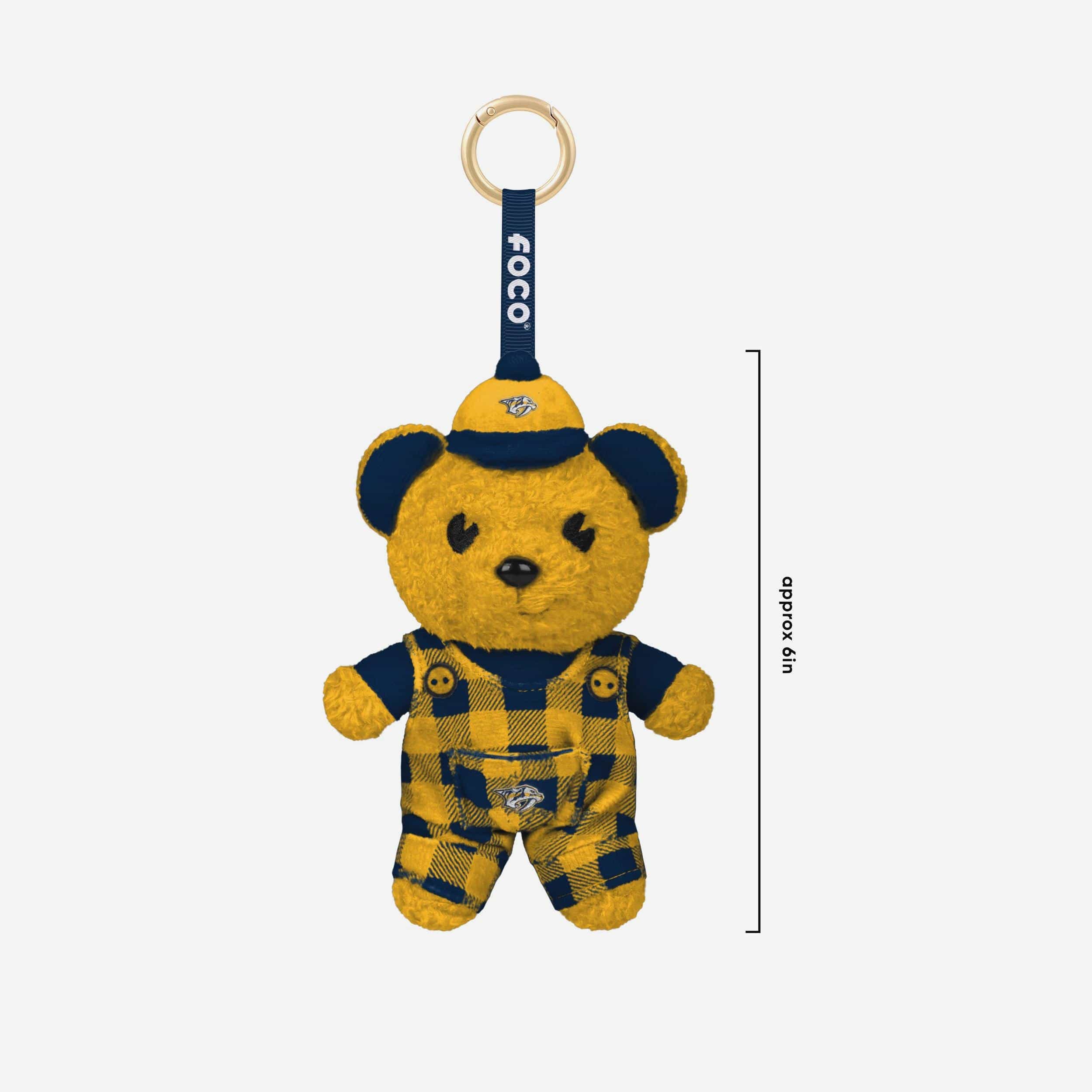 Nashville Predators FOOCOOS Plush Bag Charm Keychain Blind Box Series 1 - Image 3