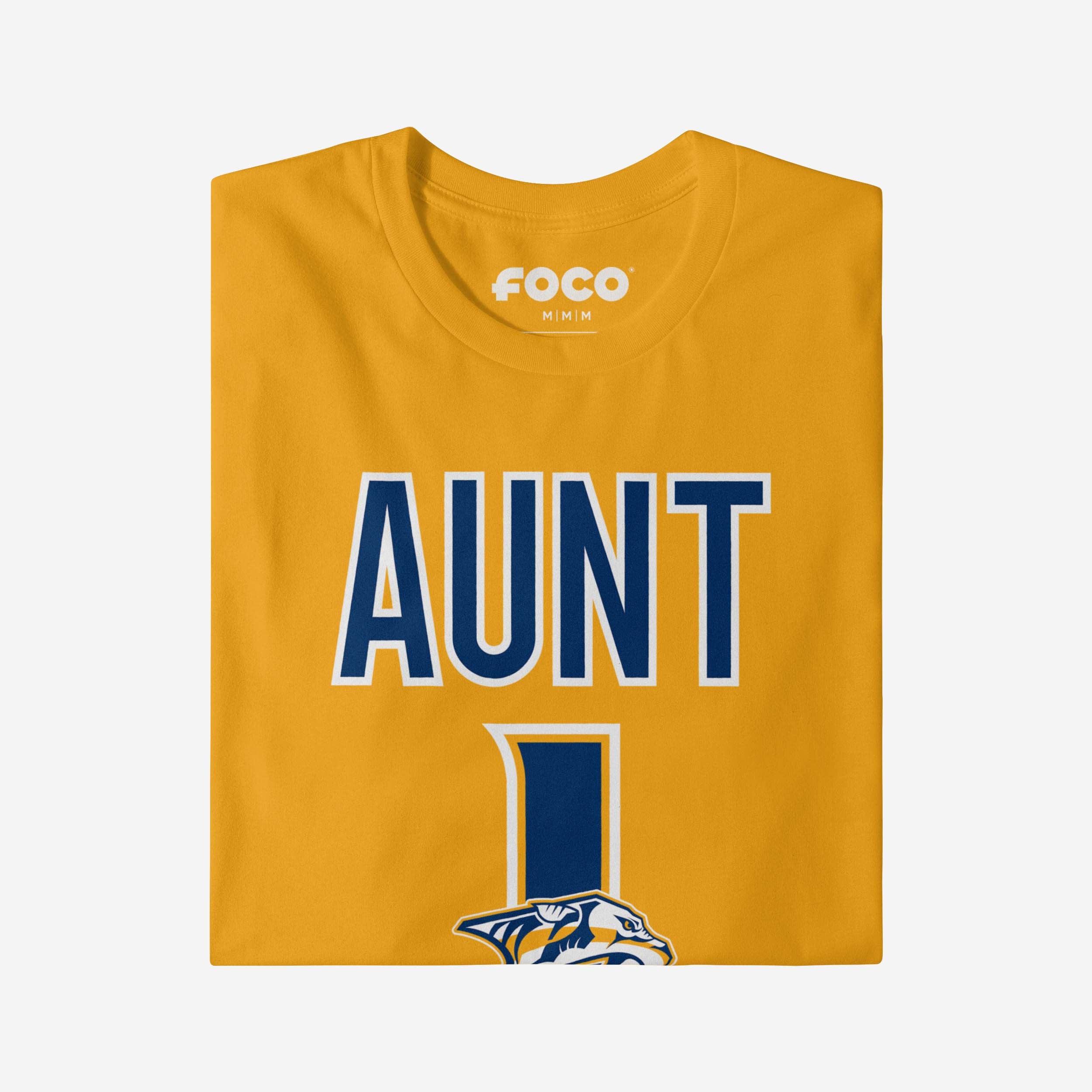 Nashville Predators Number 1 Aunt T-Shirt - Image 3