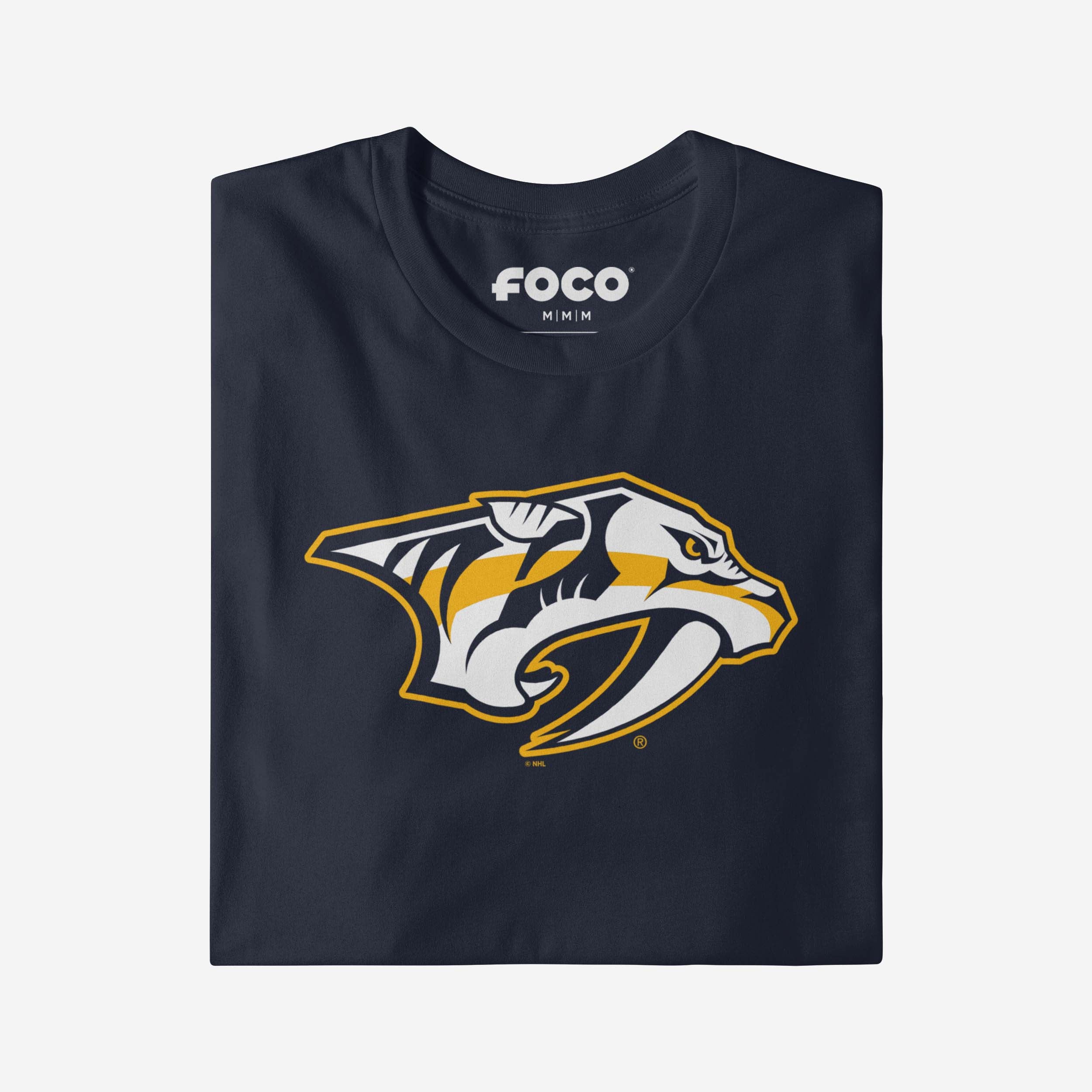 Nashville Predators Primary Logo Long Sleeve T-Shirt - Image 12