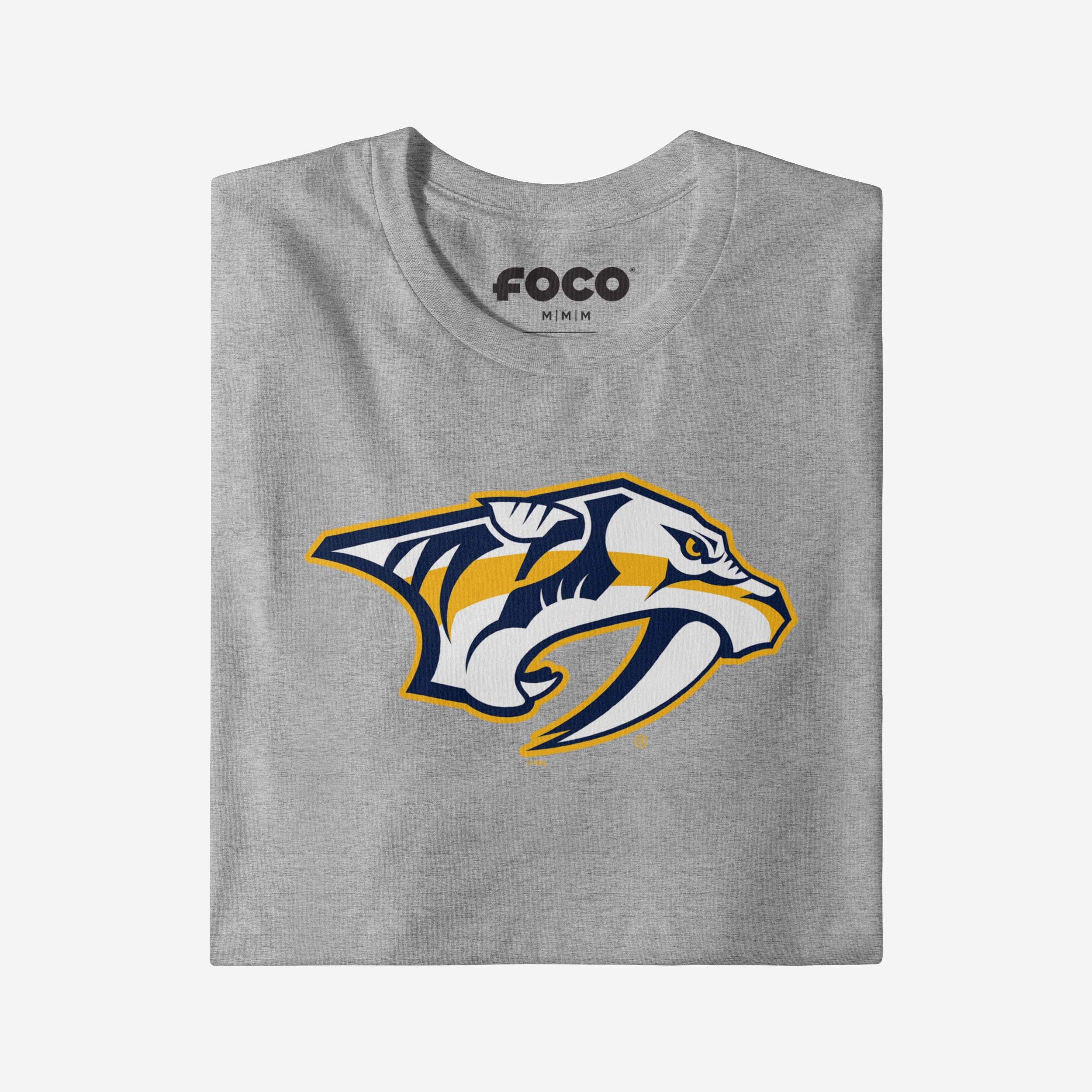 Nashville Predators Primary Logo Long Sleeve T-Shirt - Image 6