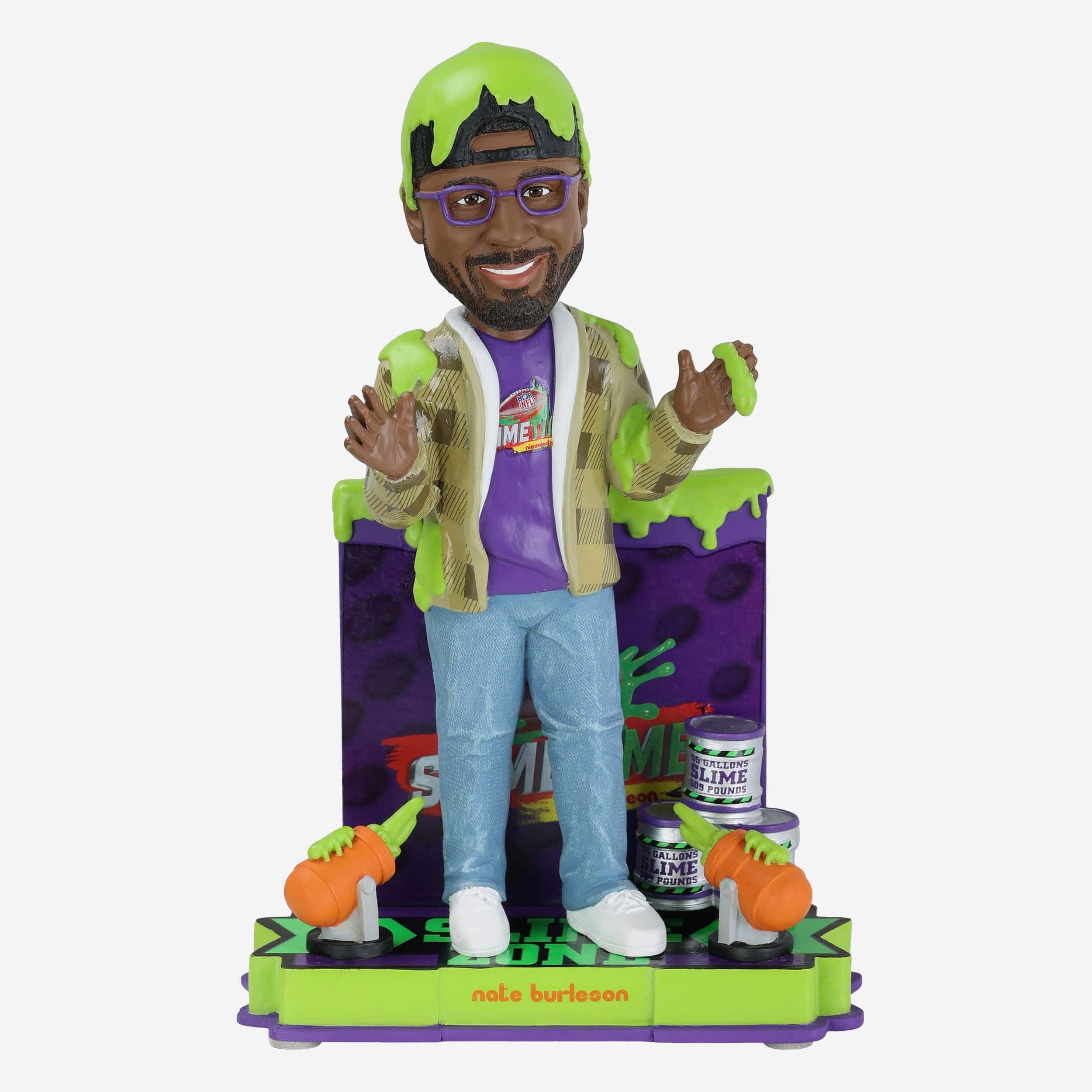 Nate Burleson Announcer Slimed Bobblehead