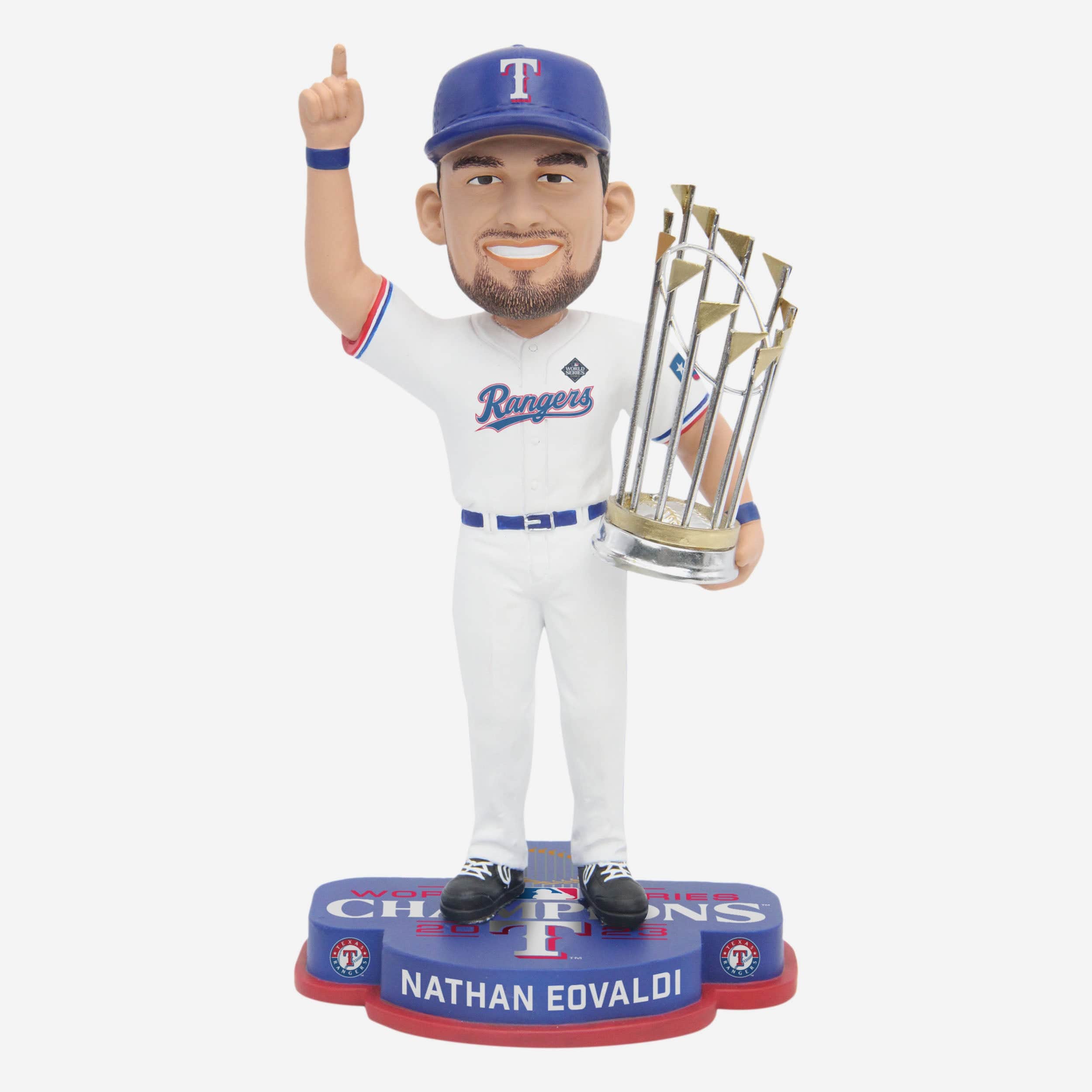 Nathan Eovaldi Texas Rangers 2023 World Series Champions Bobblehead