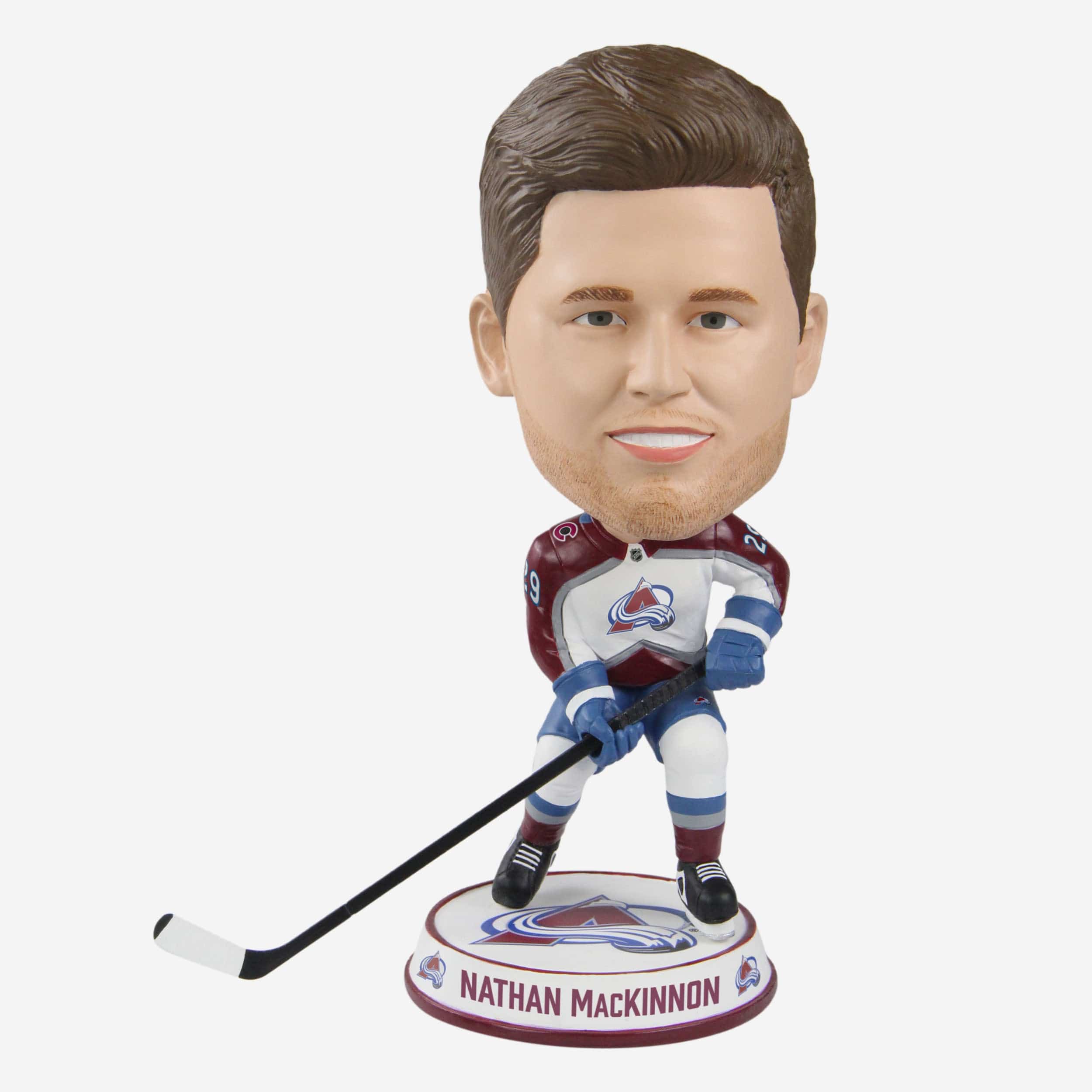 Nathan MacKinnon Colorado Avalanche Away Jersey Variant Bighead Bobblehead