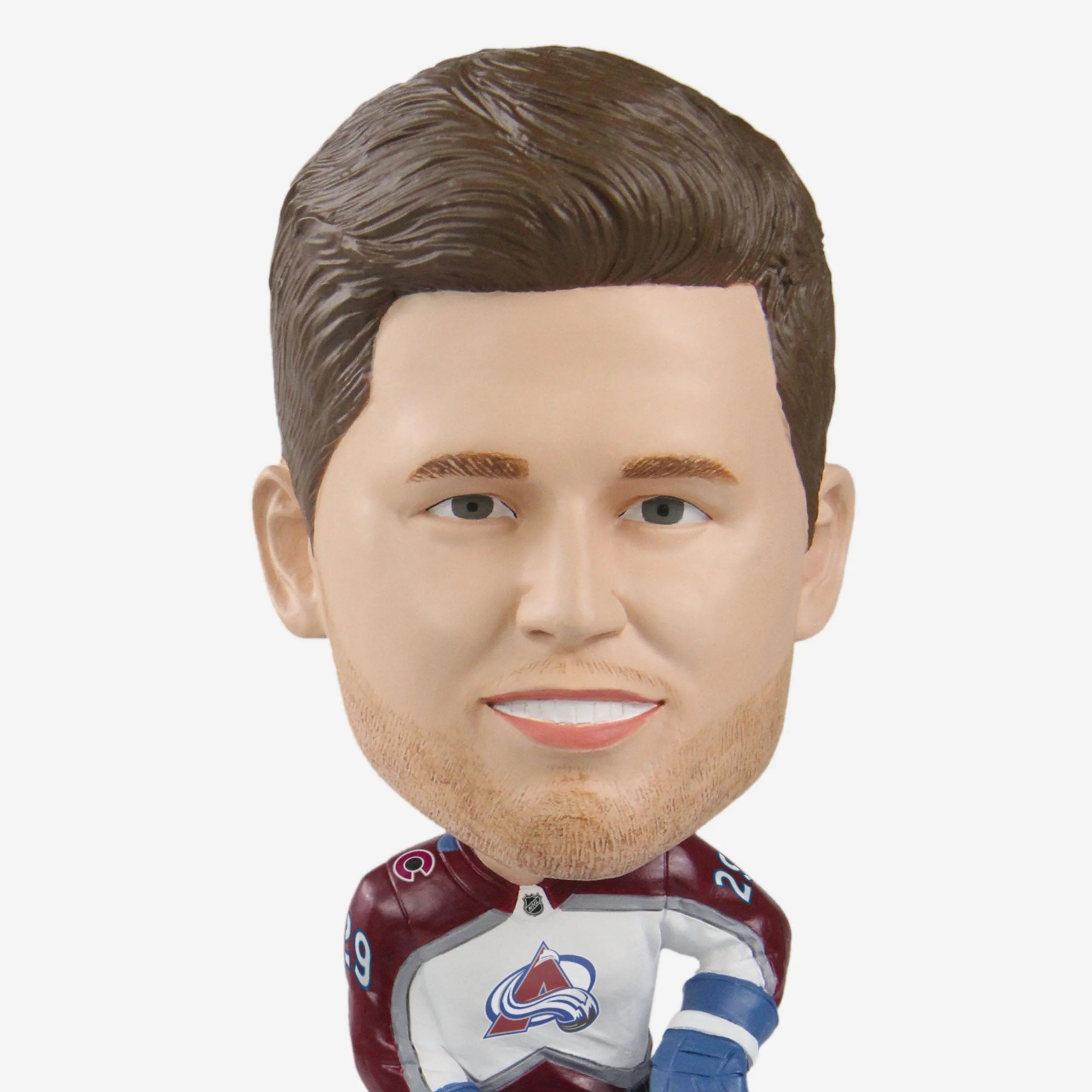 Nathan MacKinnon Colorado Avalanche Away Jersey Variant Bighead Bobblehead - Image 2