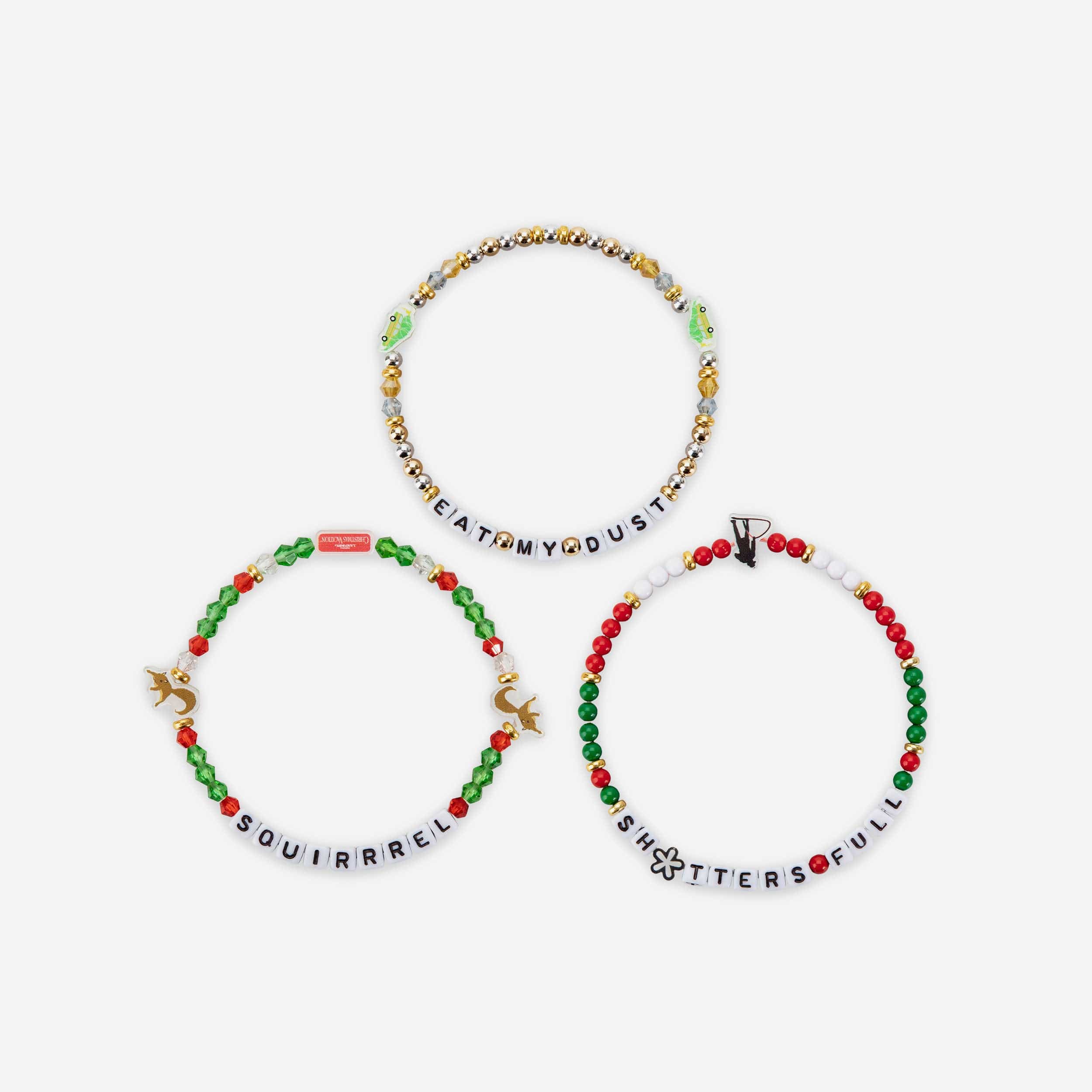 National Lampoons Christmas Vacation 3 Pack Friendship Bracelet - Image 3