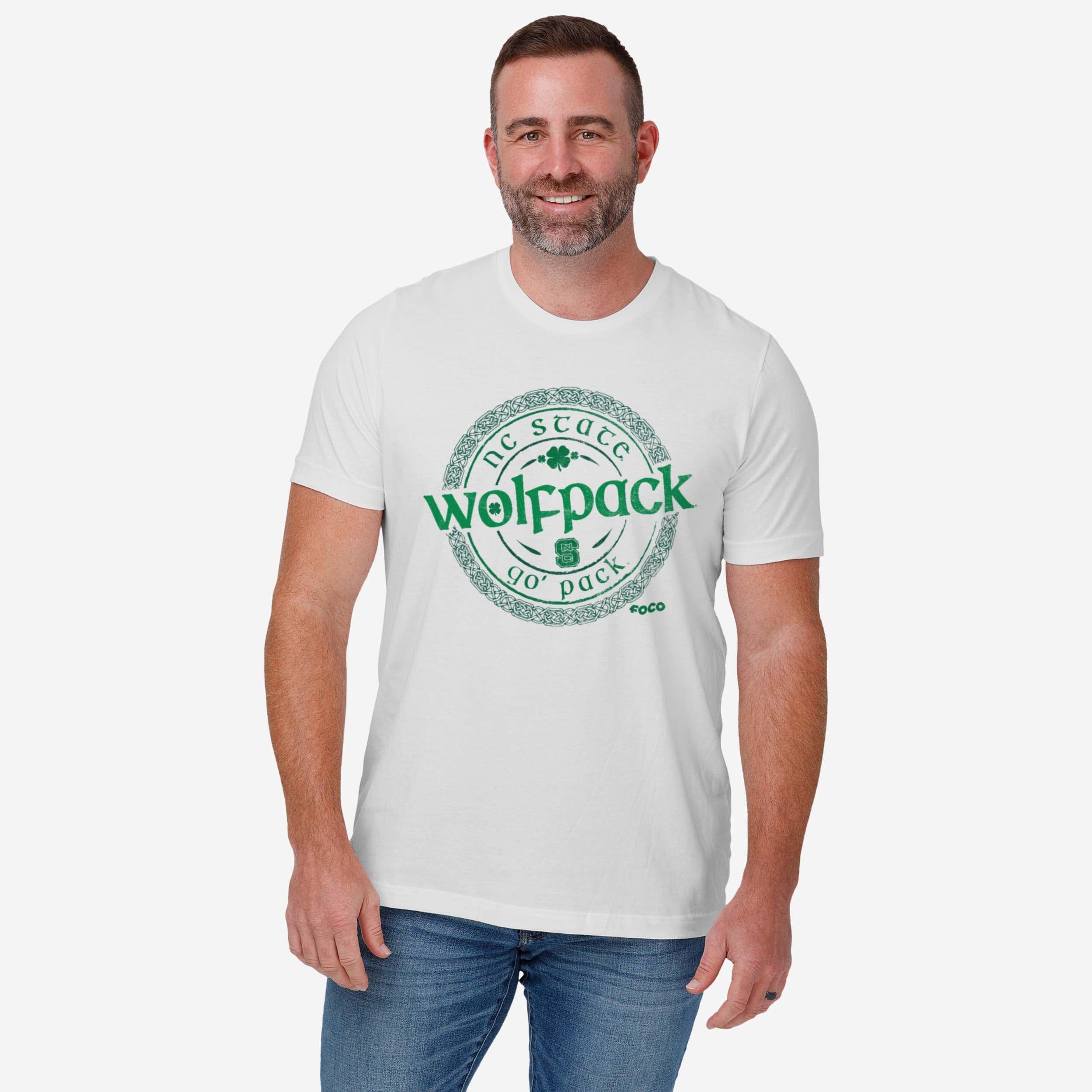 NC State Wolfpack Clover Crest T-Shirt - Image 2