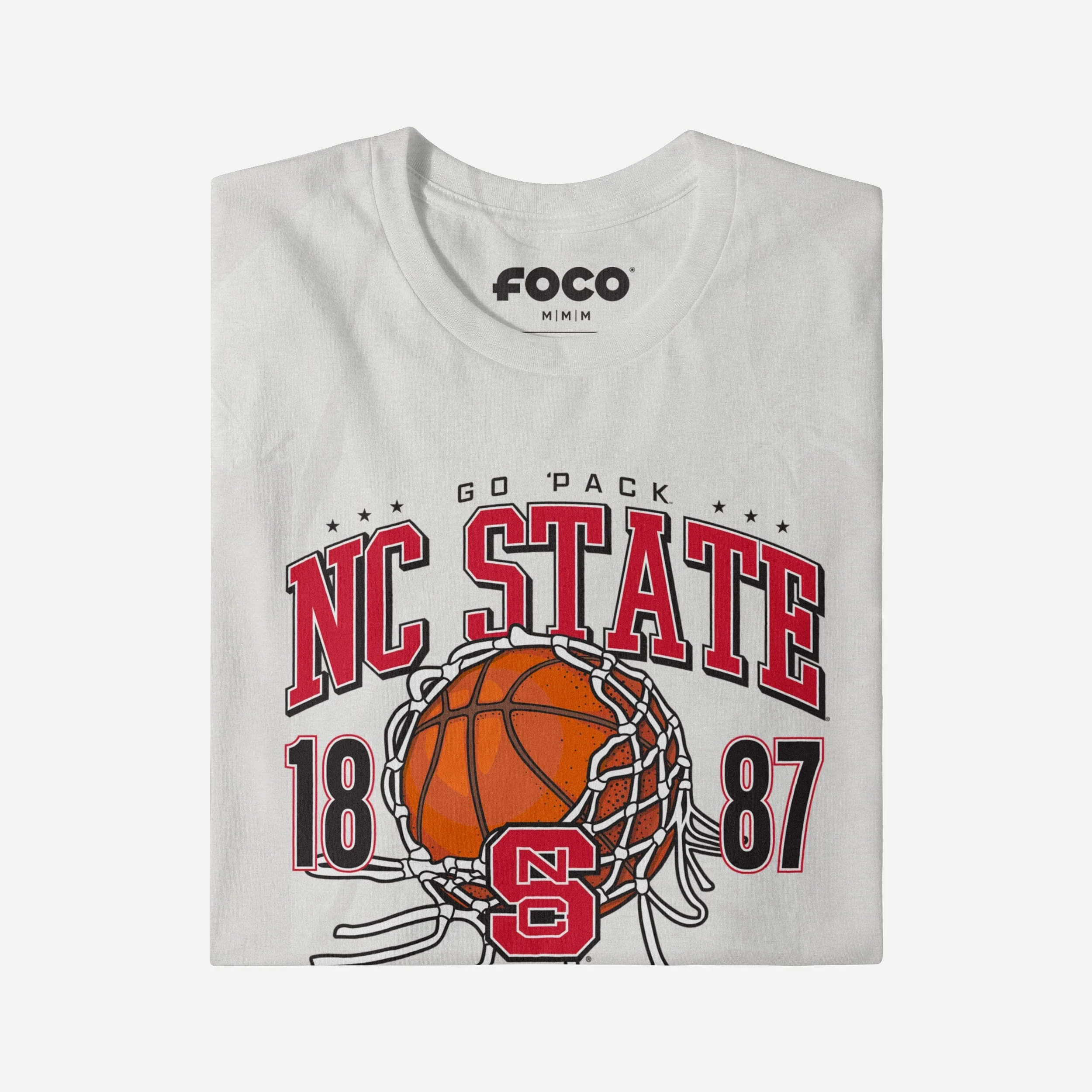 NC State Wolfpack Cut The Net T-Shirt - Image 3
