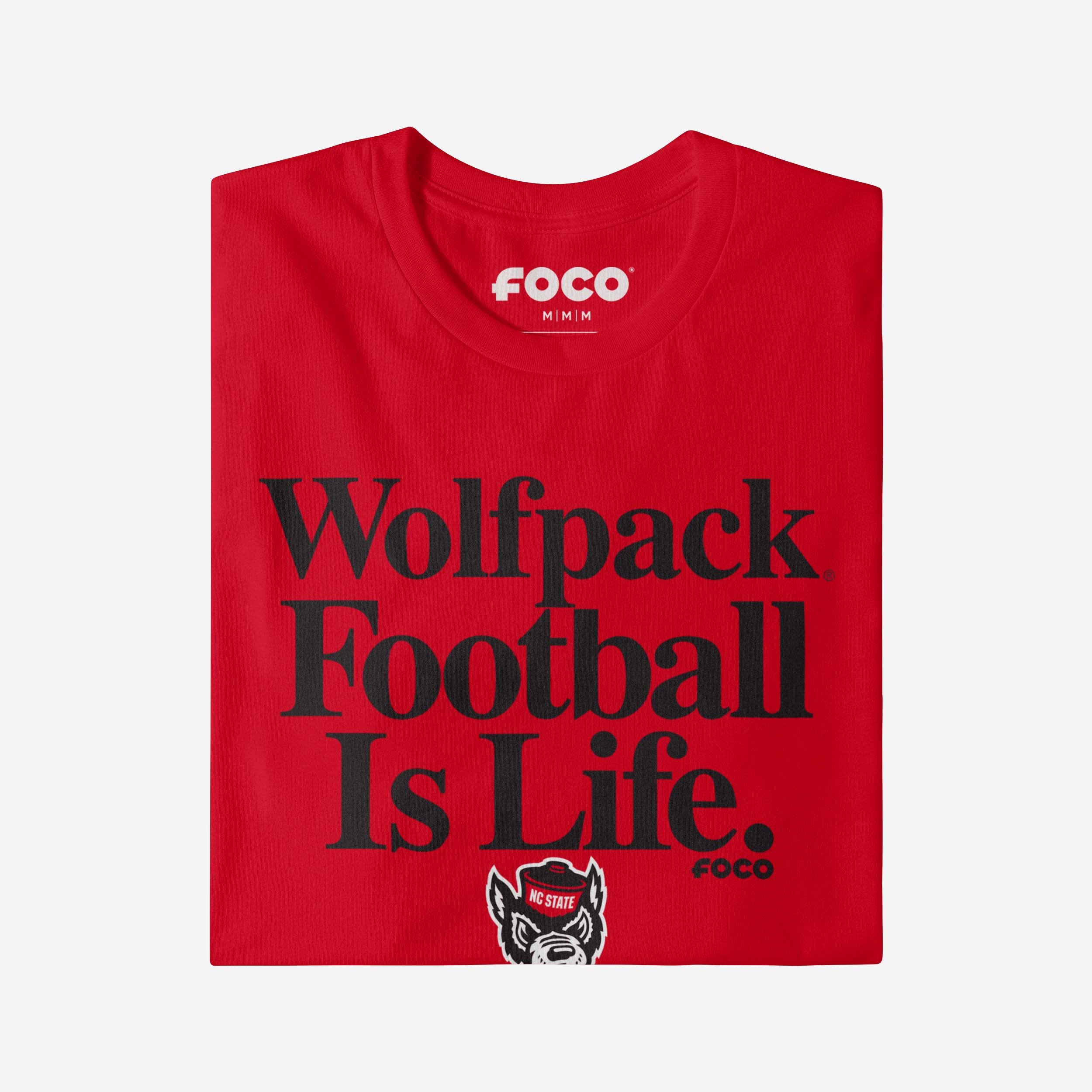 NC State Wolfpack Football is Life T-Shirt - Image 4