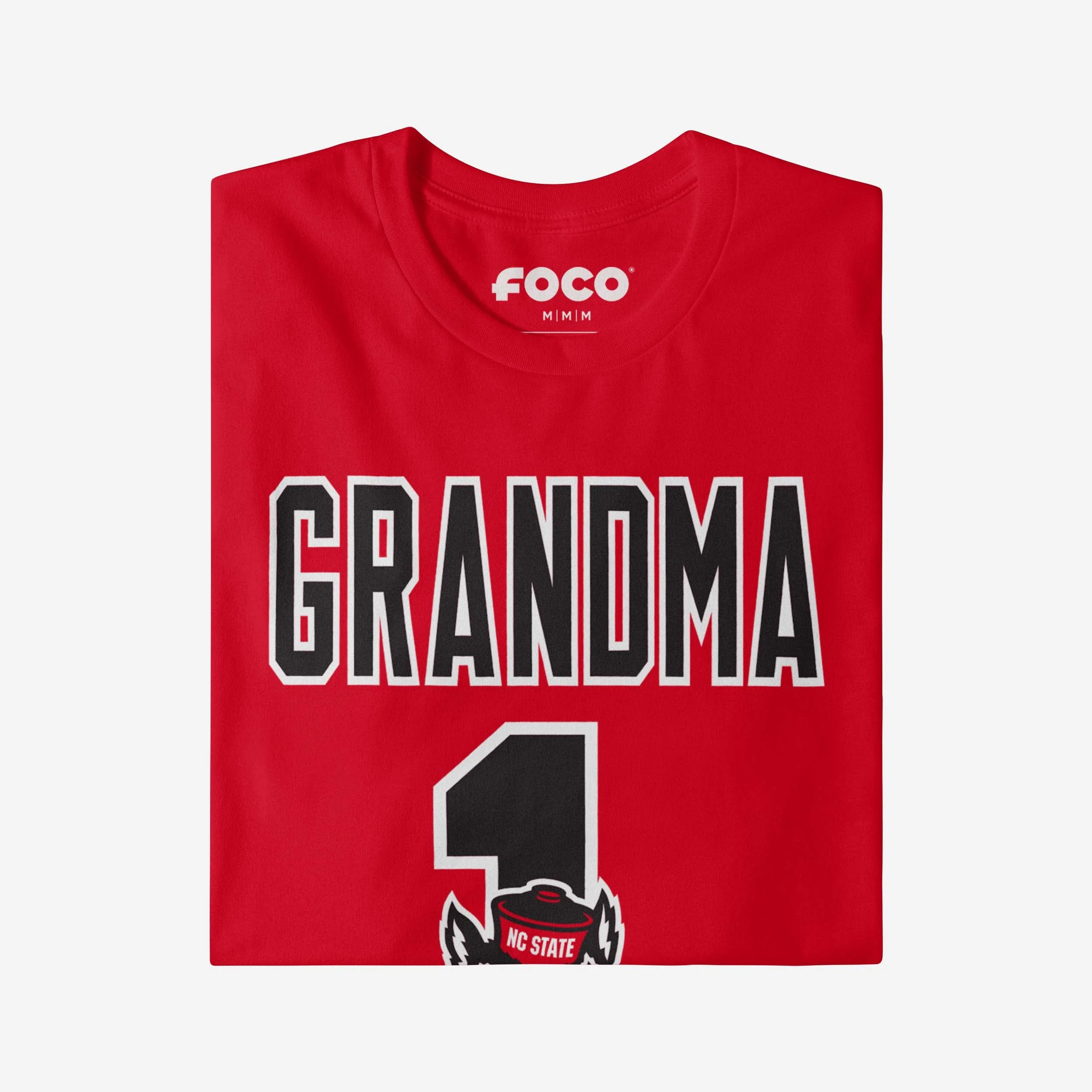 NC State Wolfpack Number 1 Grandma T-Shirt - Image 3