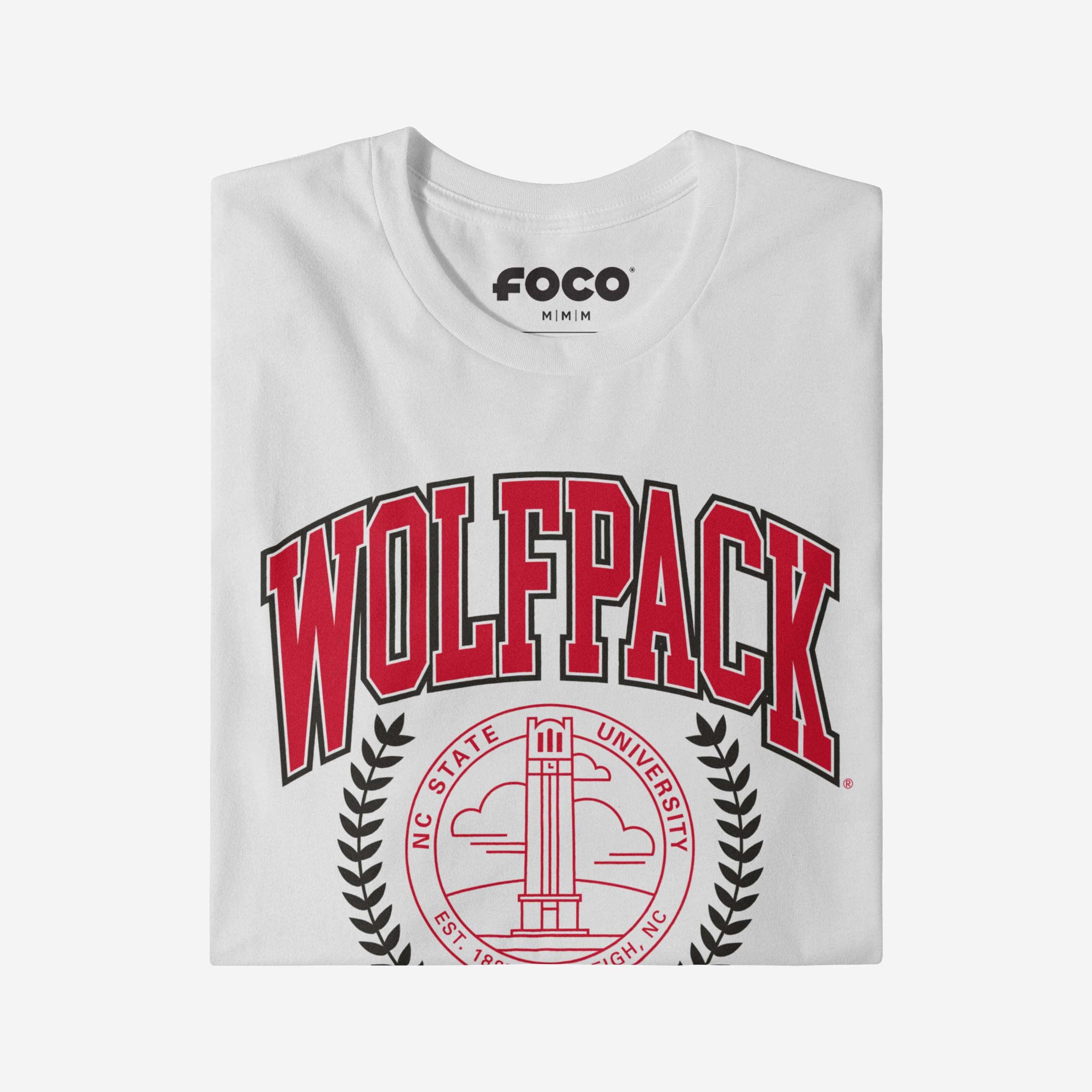 NC State Wolfpack Team Crest T-Shirt - Image 4