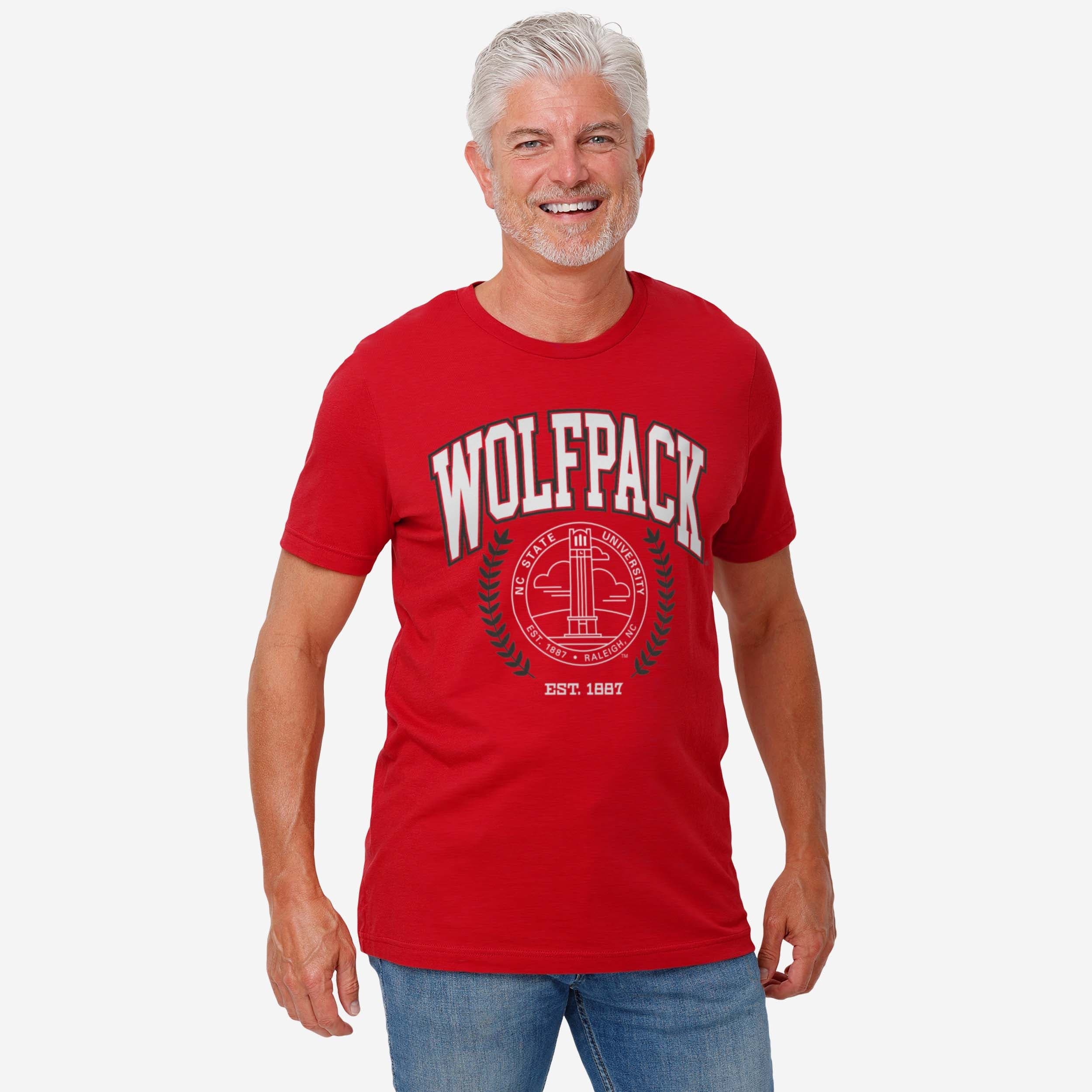 NC State Wolfpack Team Crest T-Shirt - Image 6