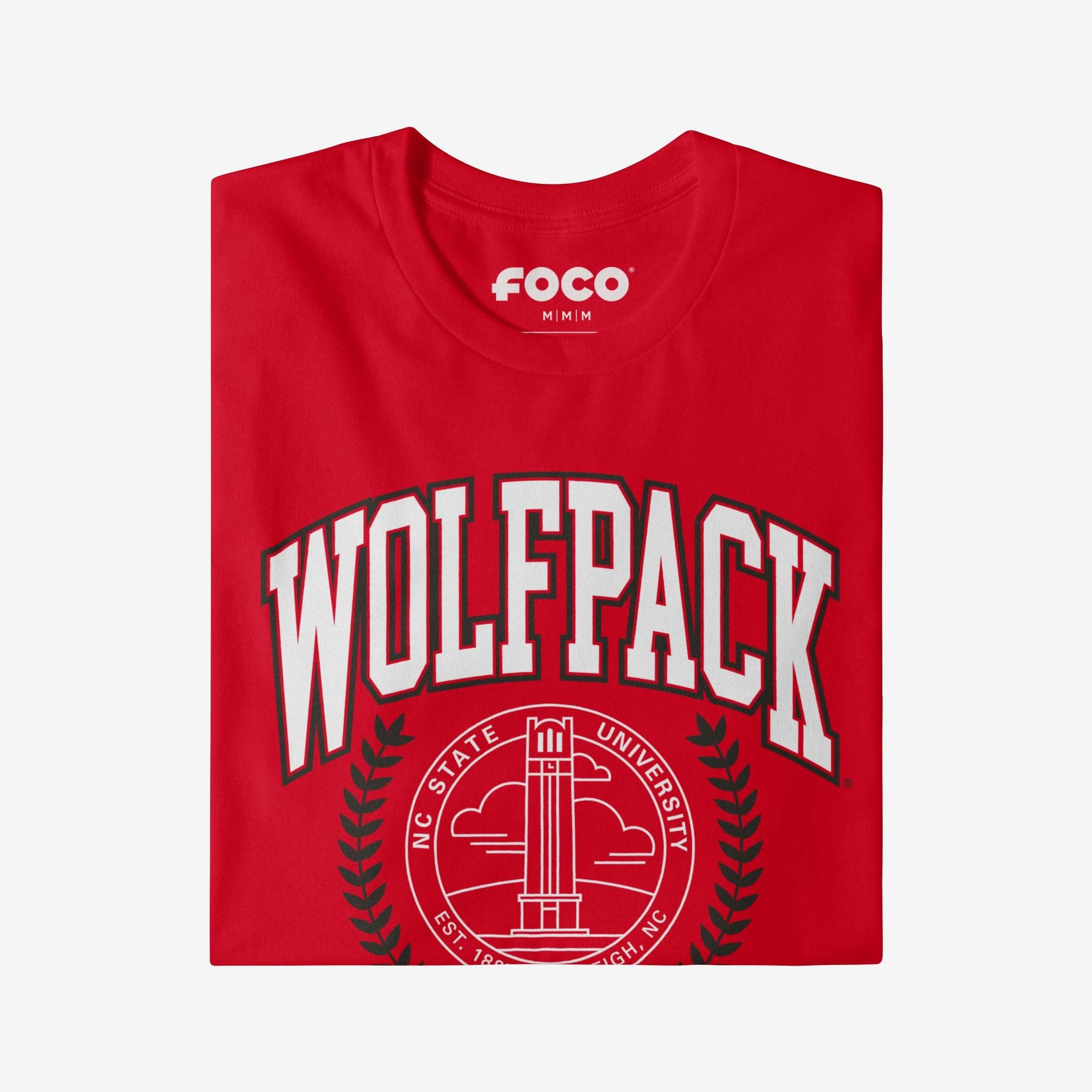 NC State Wolfpack Team Crest T-Shirt - Image 8