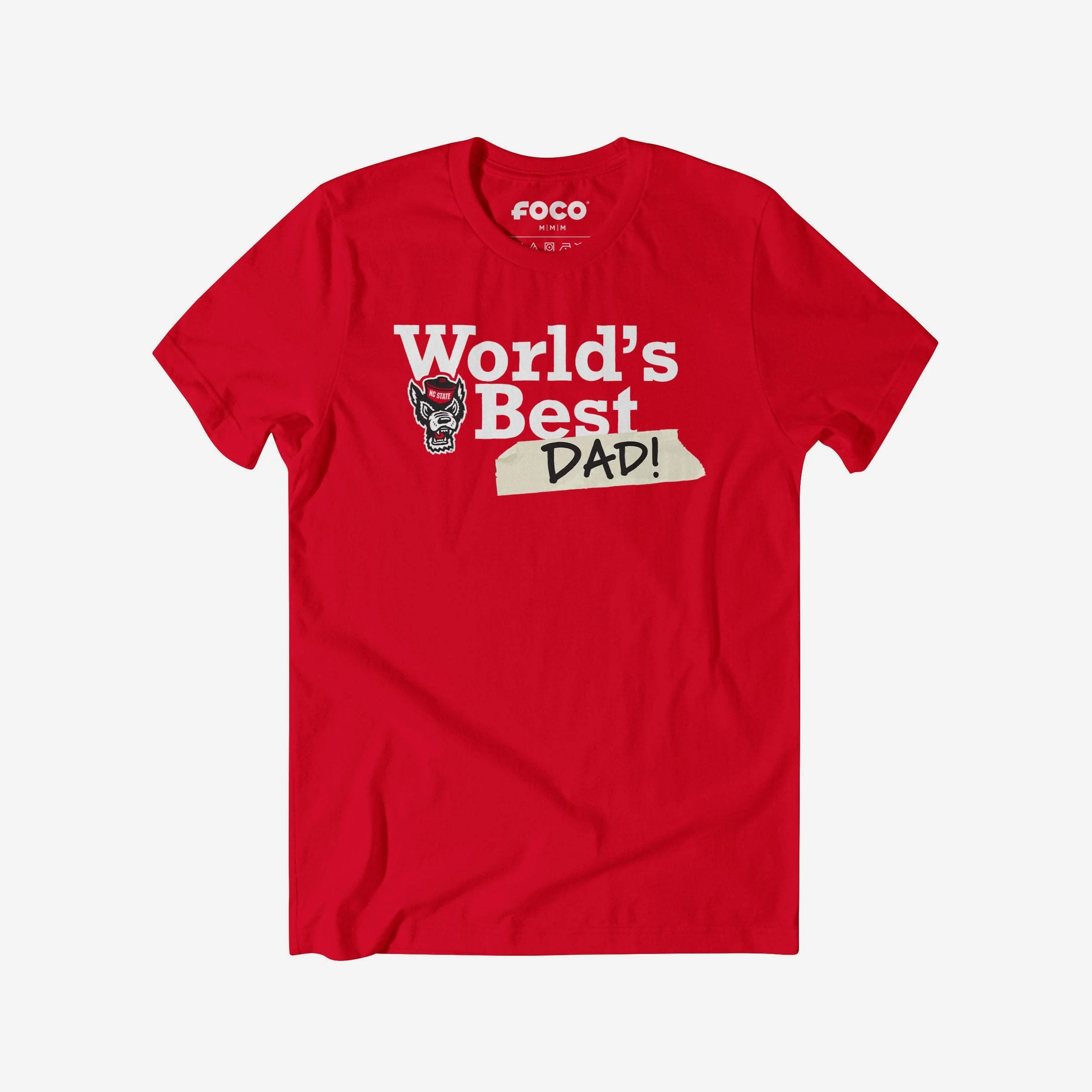 NC State Wolfpack World's Best Dad T-Shirt