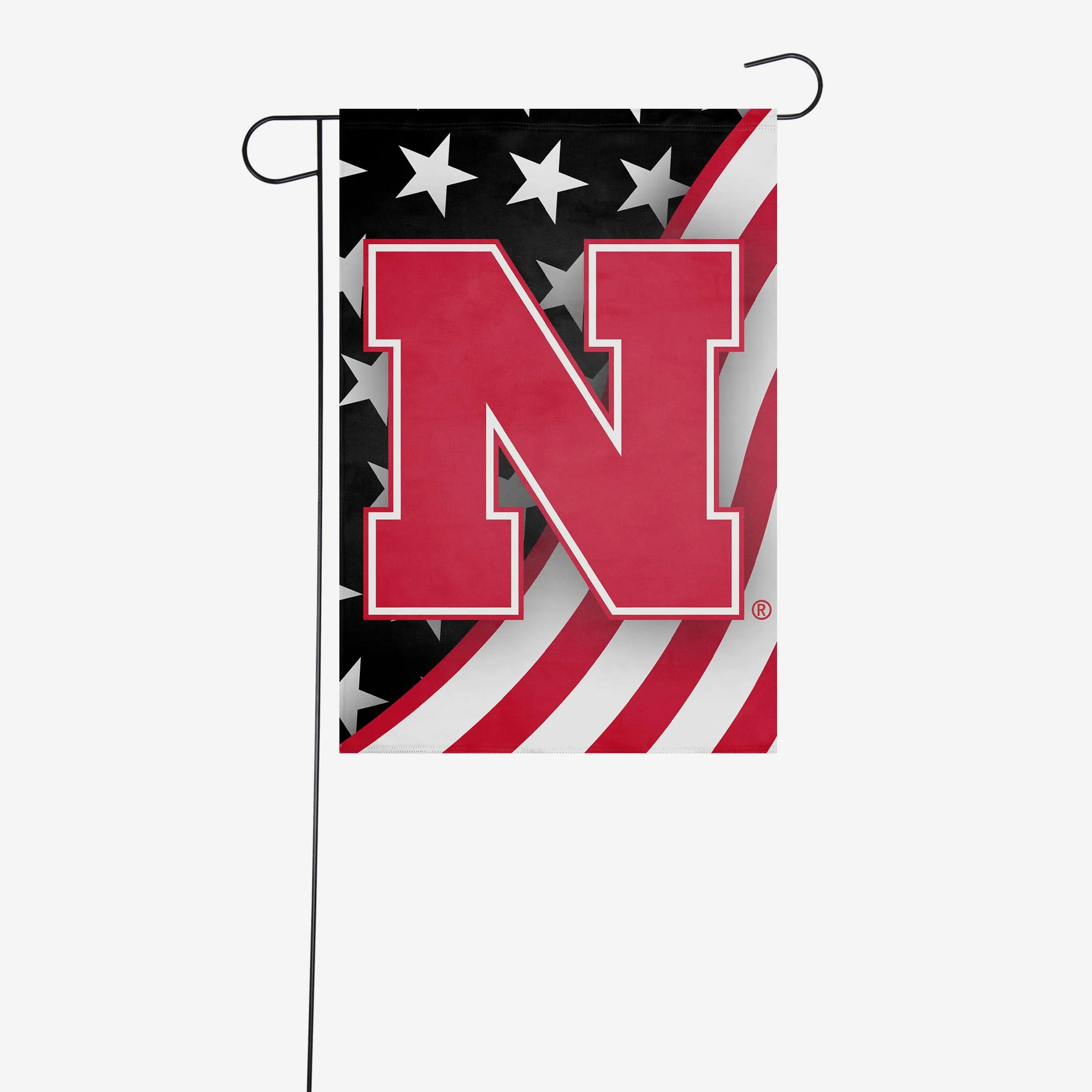 Nebraska Cornhuskers Americana Garden Flag
