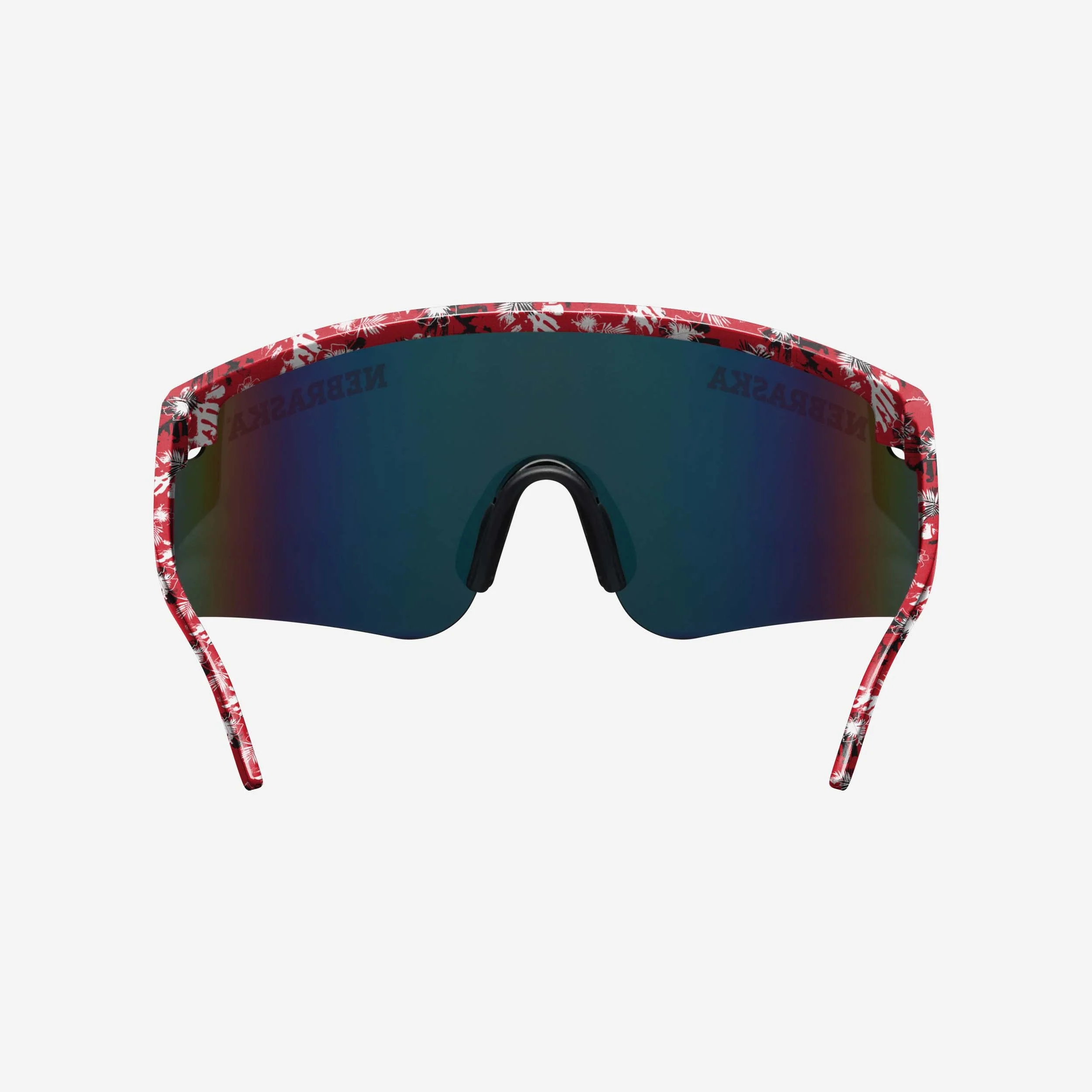 Nebraska Cornhuskers Floral Large Frame Sunglasses - Image 5