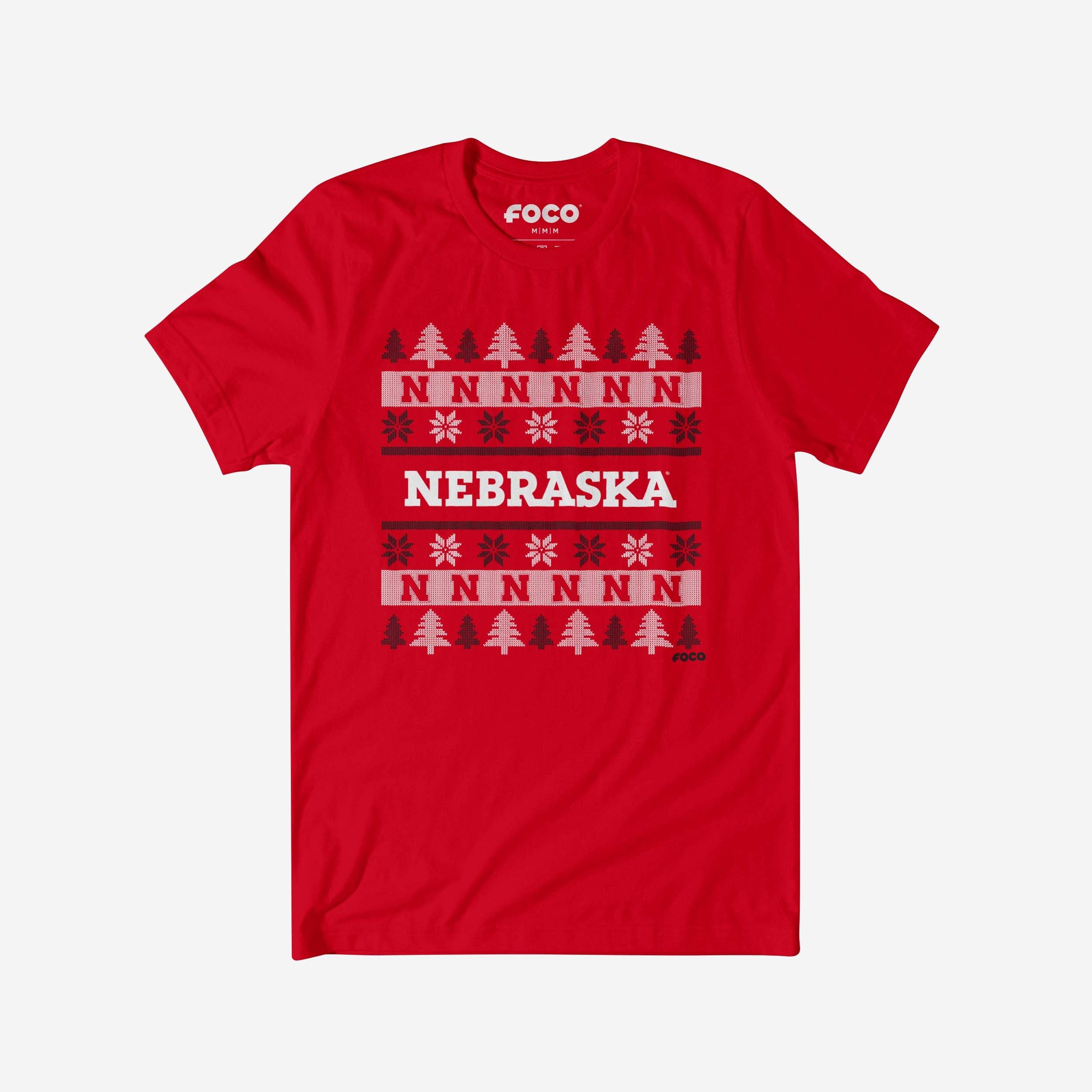 Nebraska Cornhuskers Holiday Sweater T-Shirt