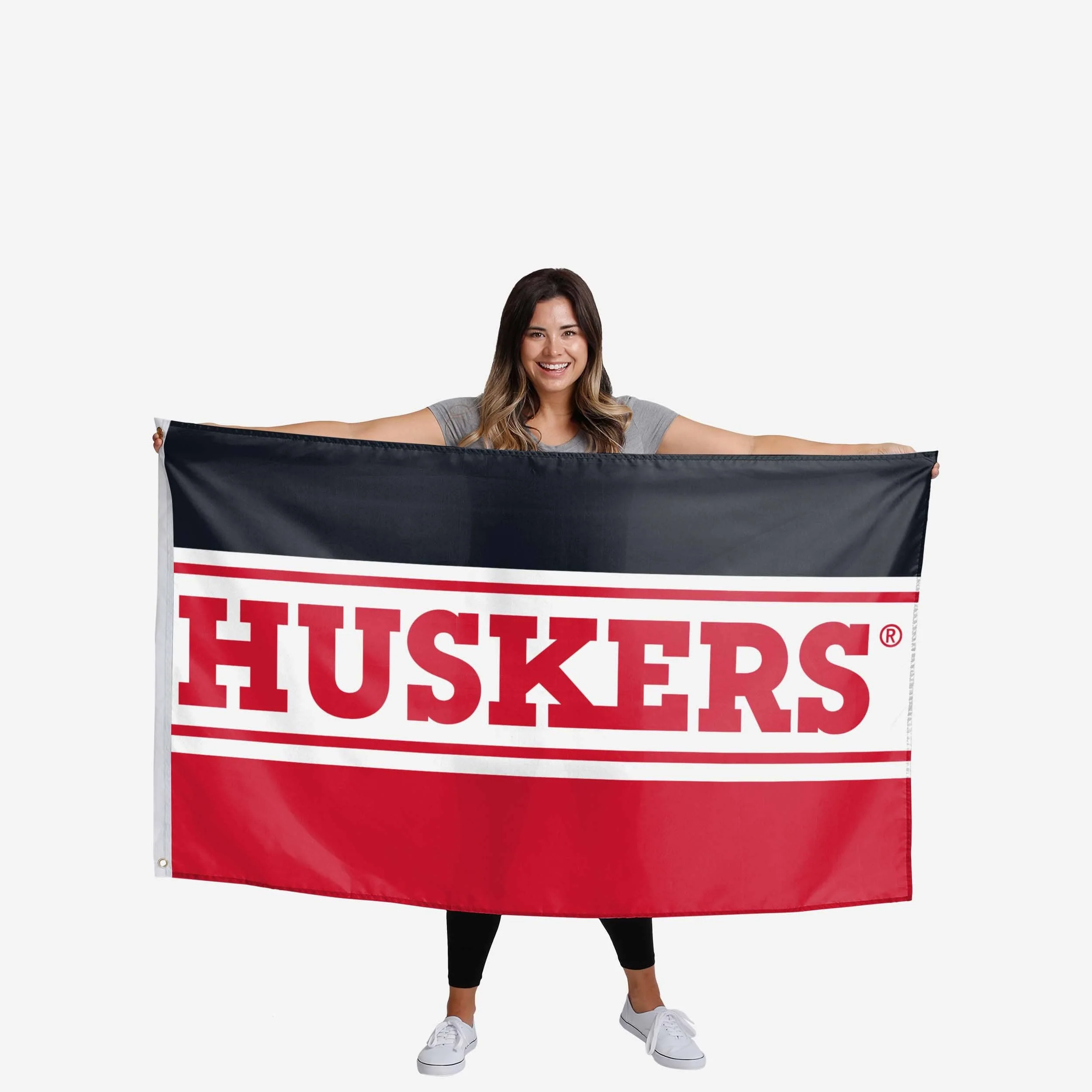 Nebraska Cornhuskers Horizontal Flag - Image 3