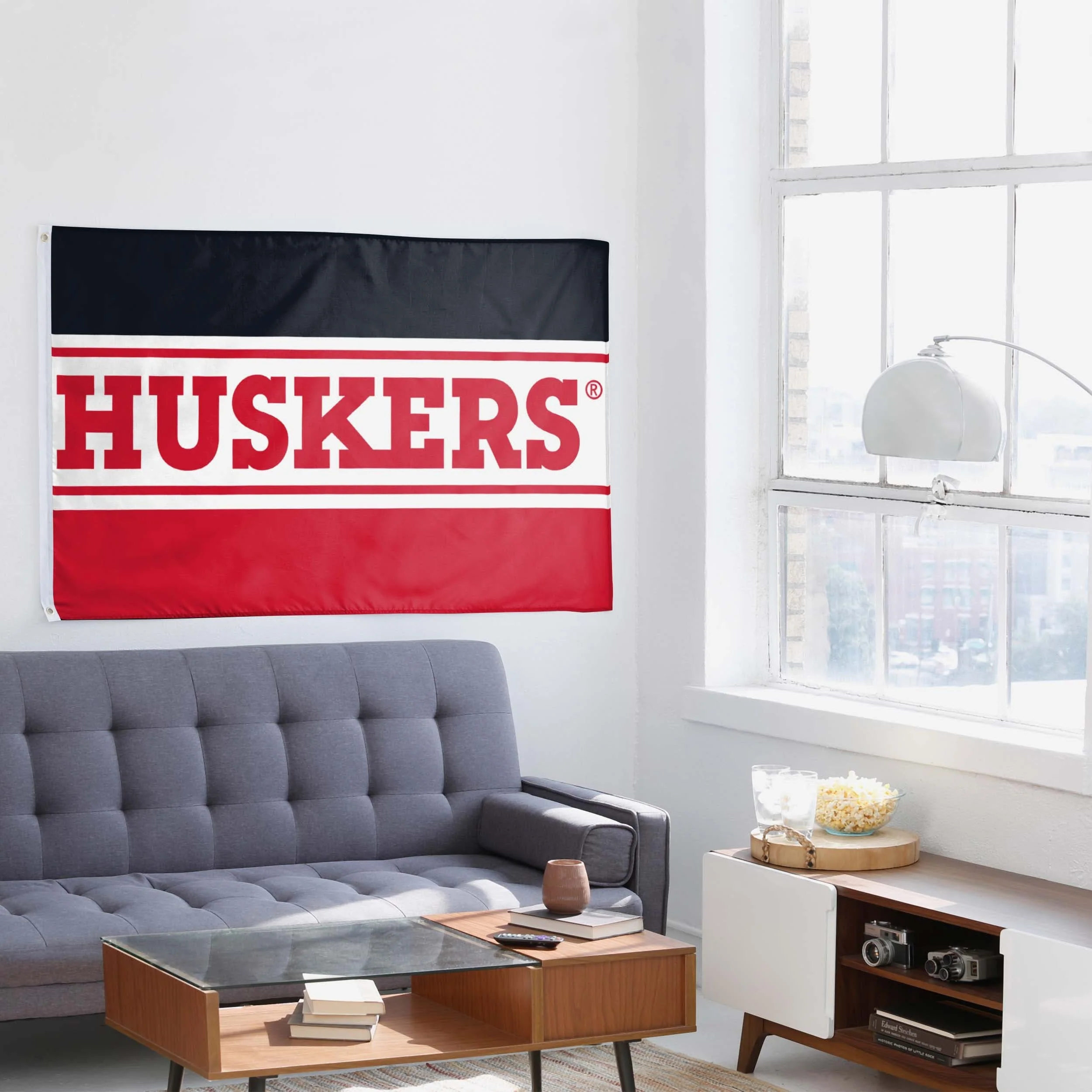 Nebraska Cornhuskers Horizontal Flag - Image 5