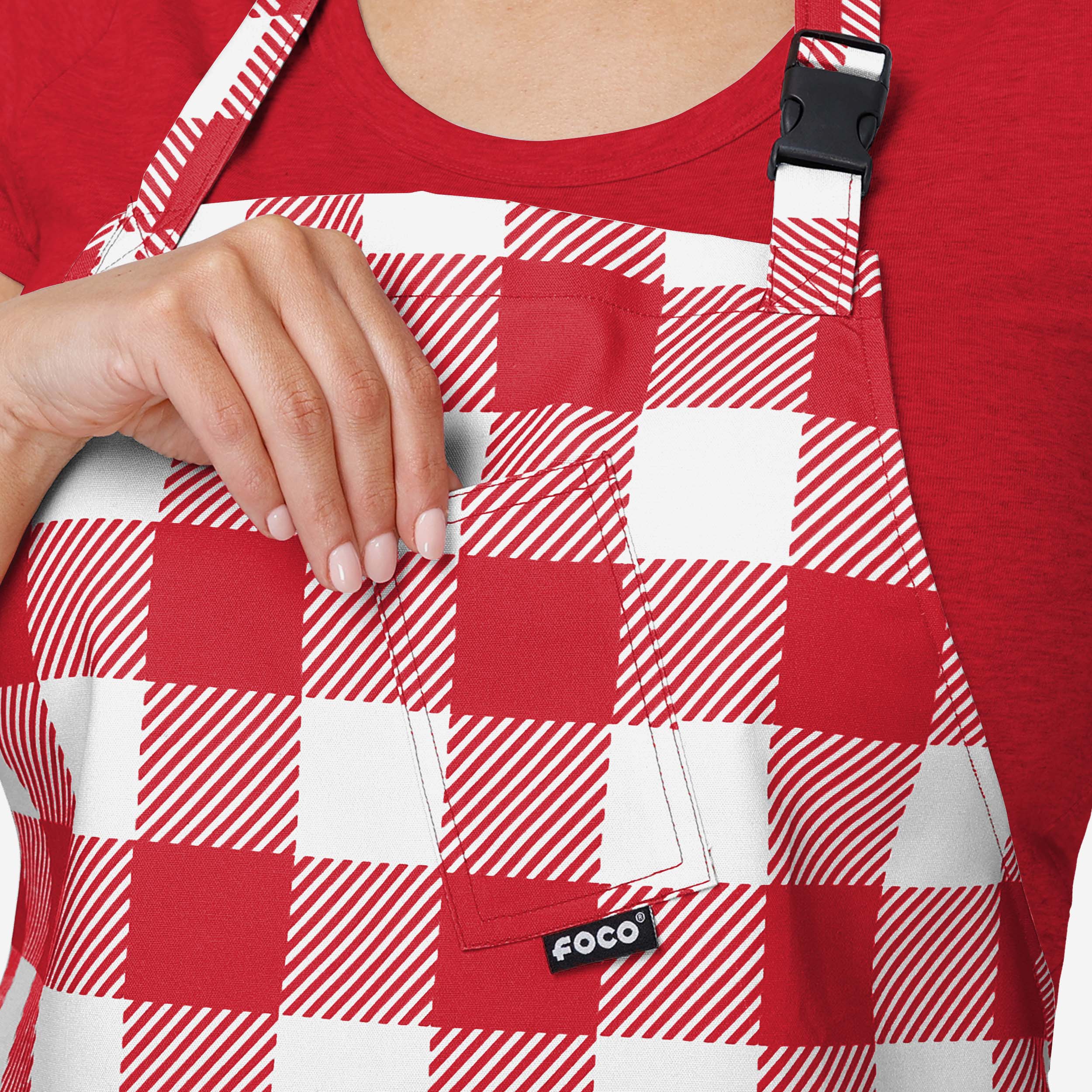 Nebraska Cornhuskers Plaid Chef Set - Image 4