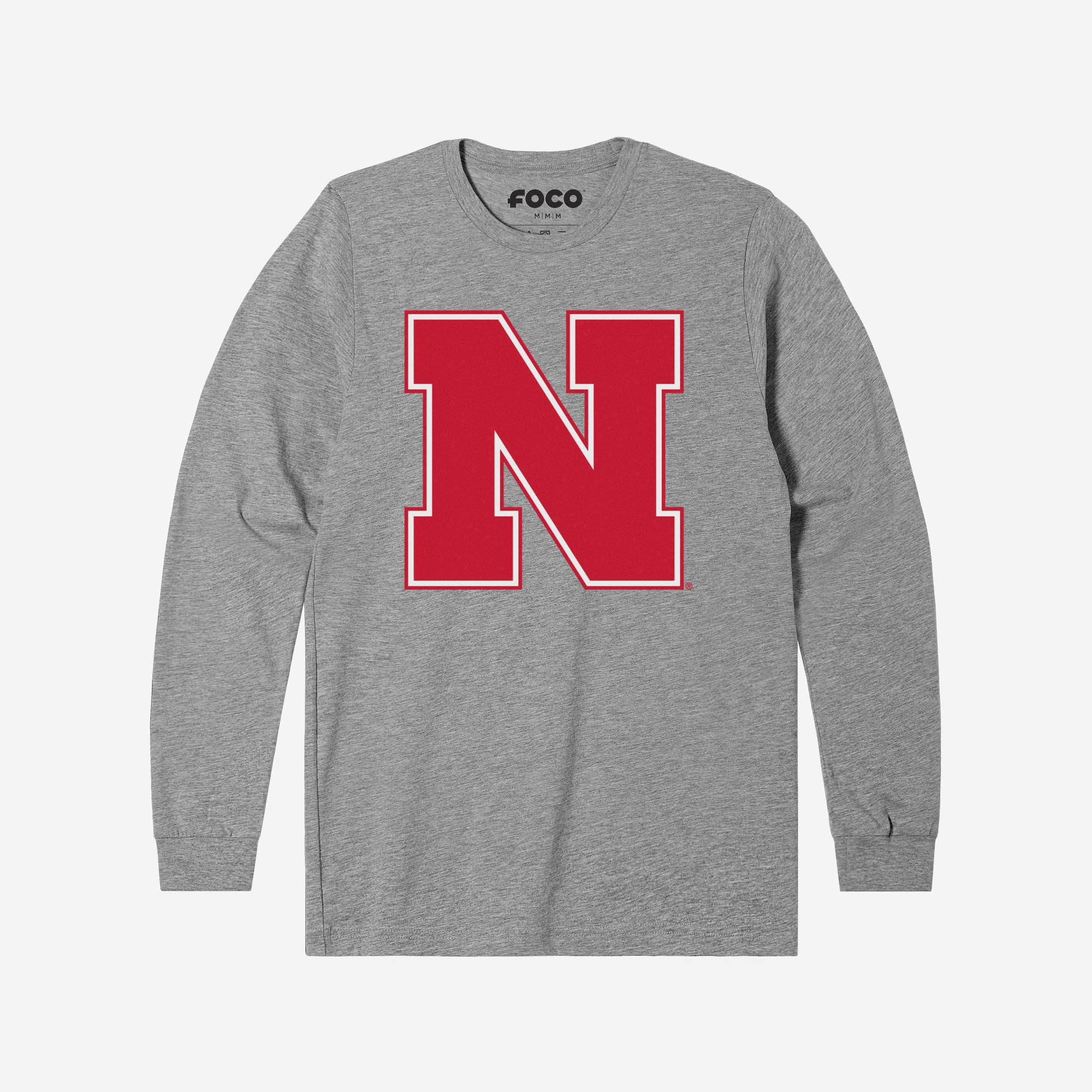 Nebraska Cornhuskers Primary Logo Long Sleeve T-Shirt