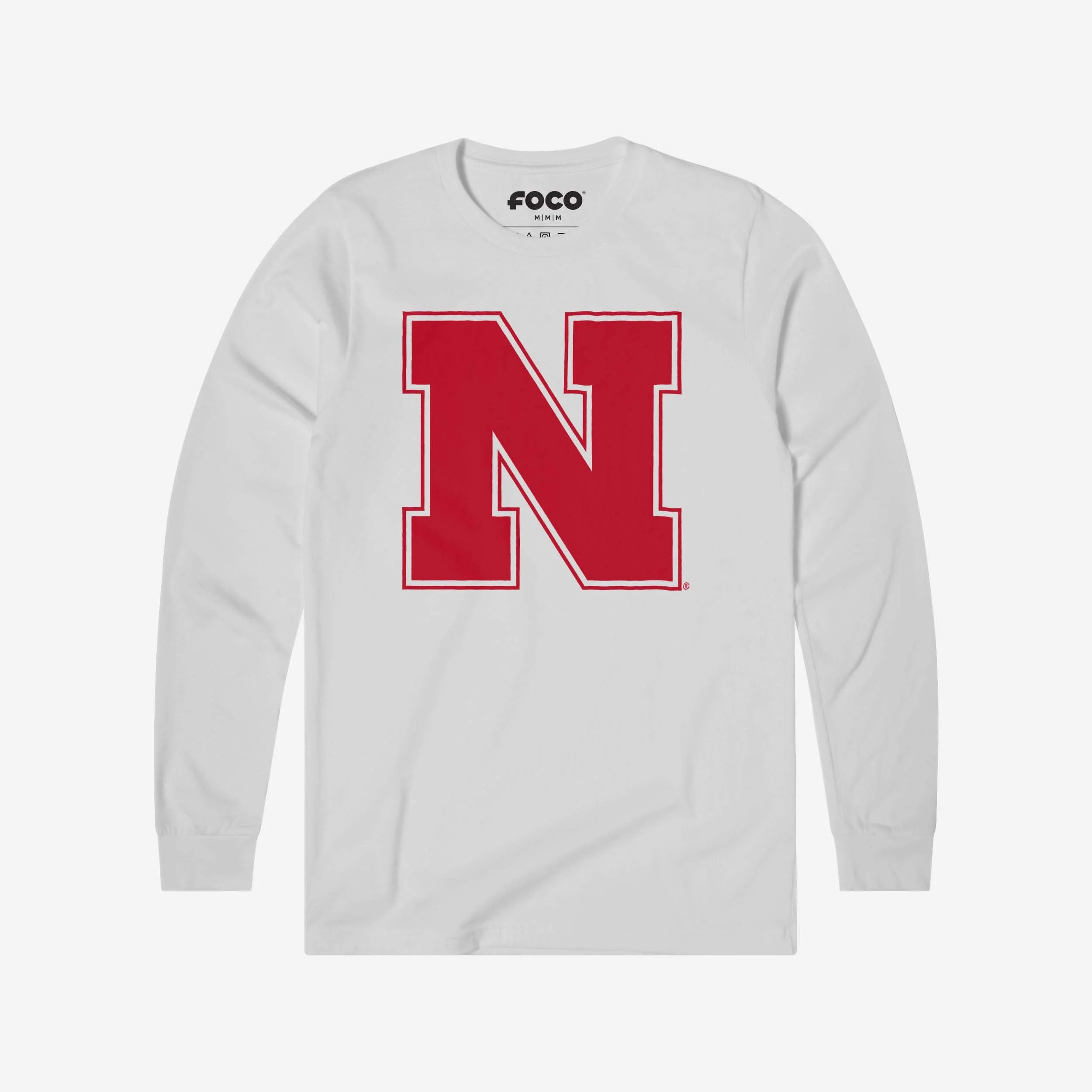 Nebraska Cornhuskers Primary Logo Long Sleeve T-Shirt - Image 10