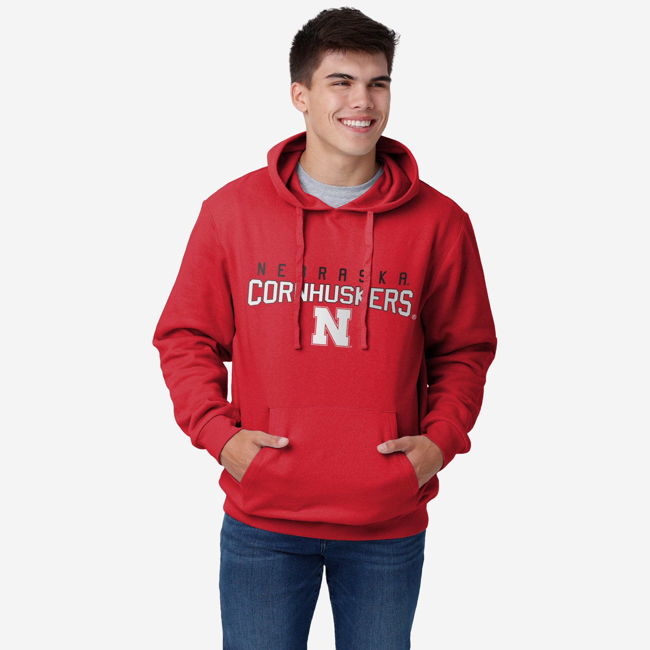 Nebraska Cornhuskers Solid Hoodie