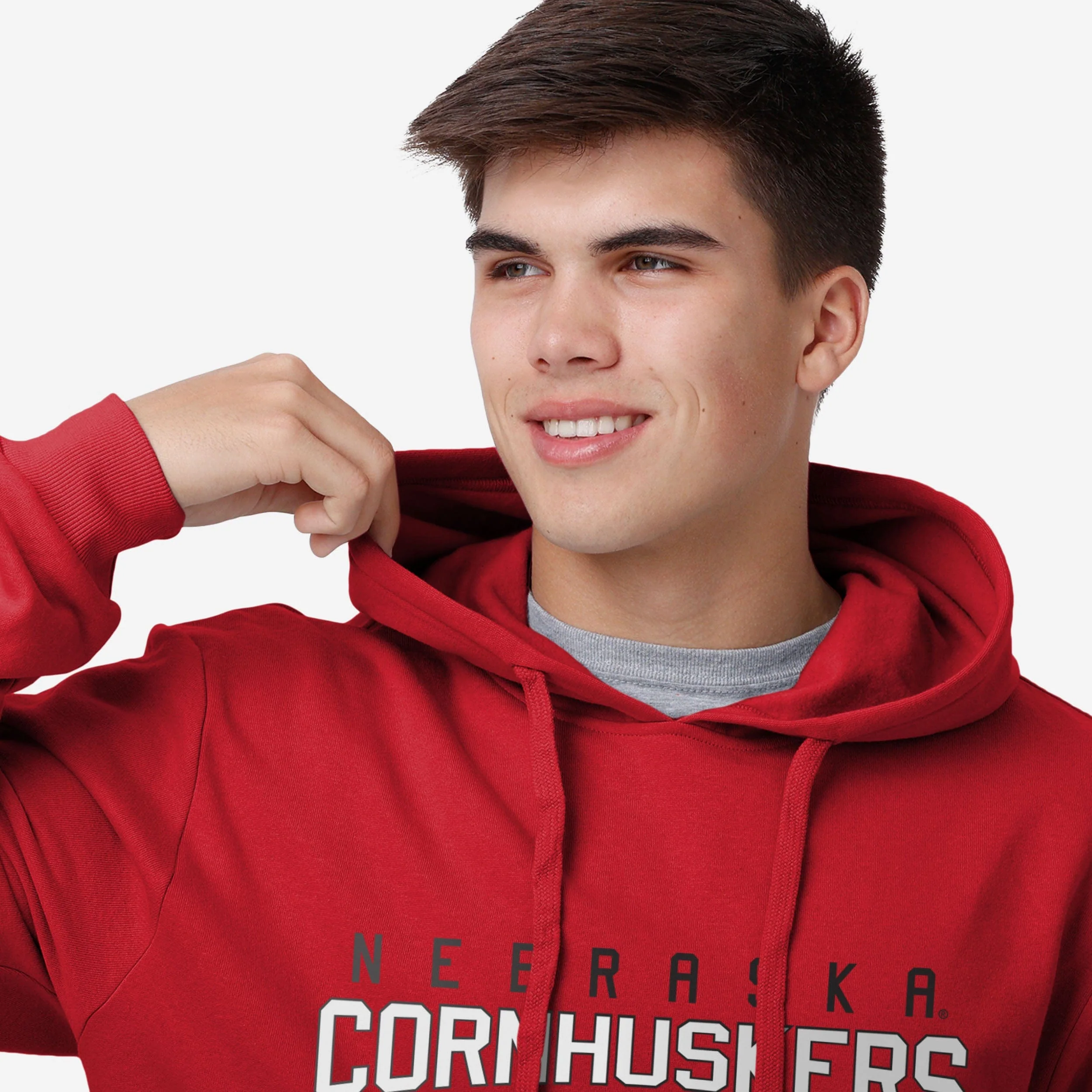 Nebraska Cornhuskers Solid Hoodie - Image 4