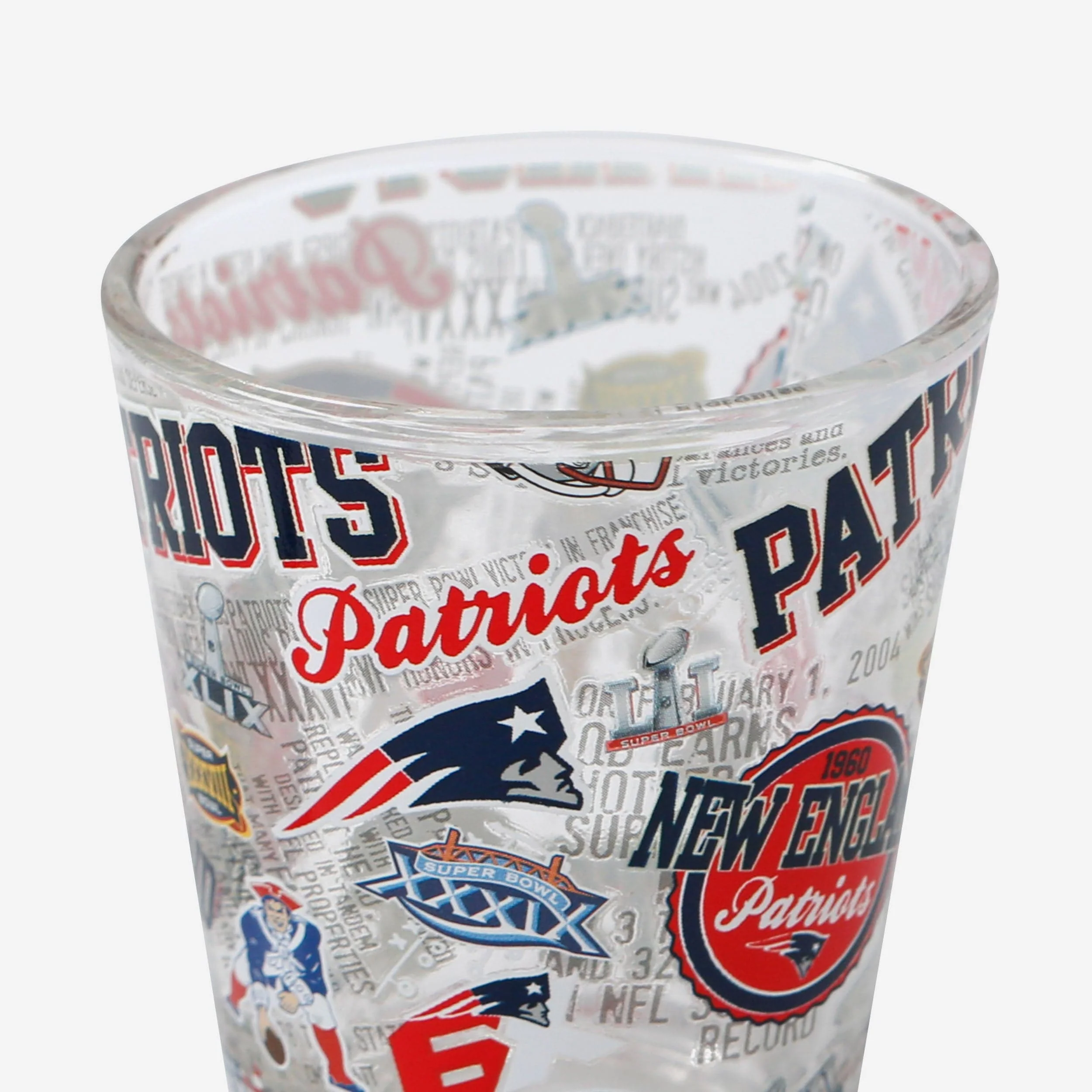 New England Patriots 3 Pack Shot Glass - Image 4