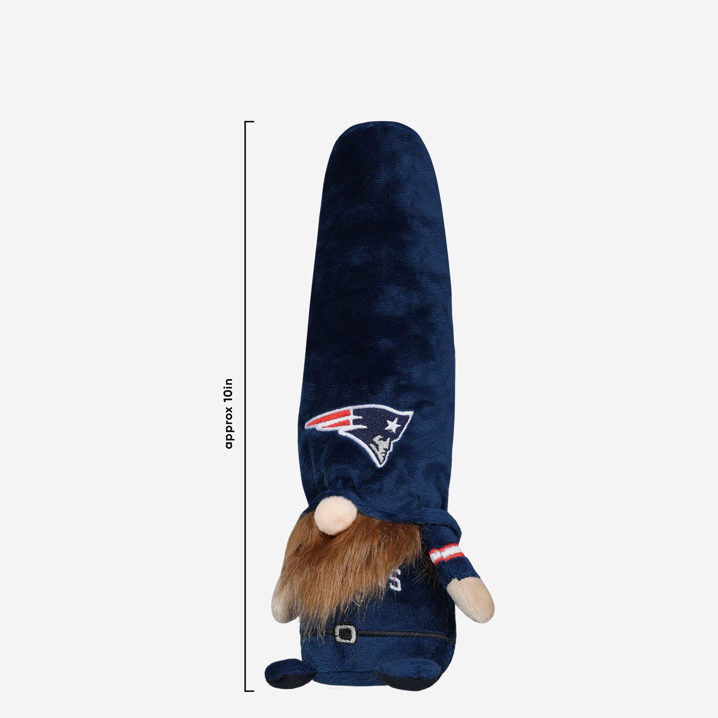 New England Patriots Bearded Stocking Cap Plush Gnome - Image 2