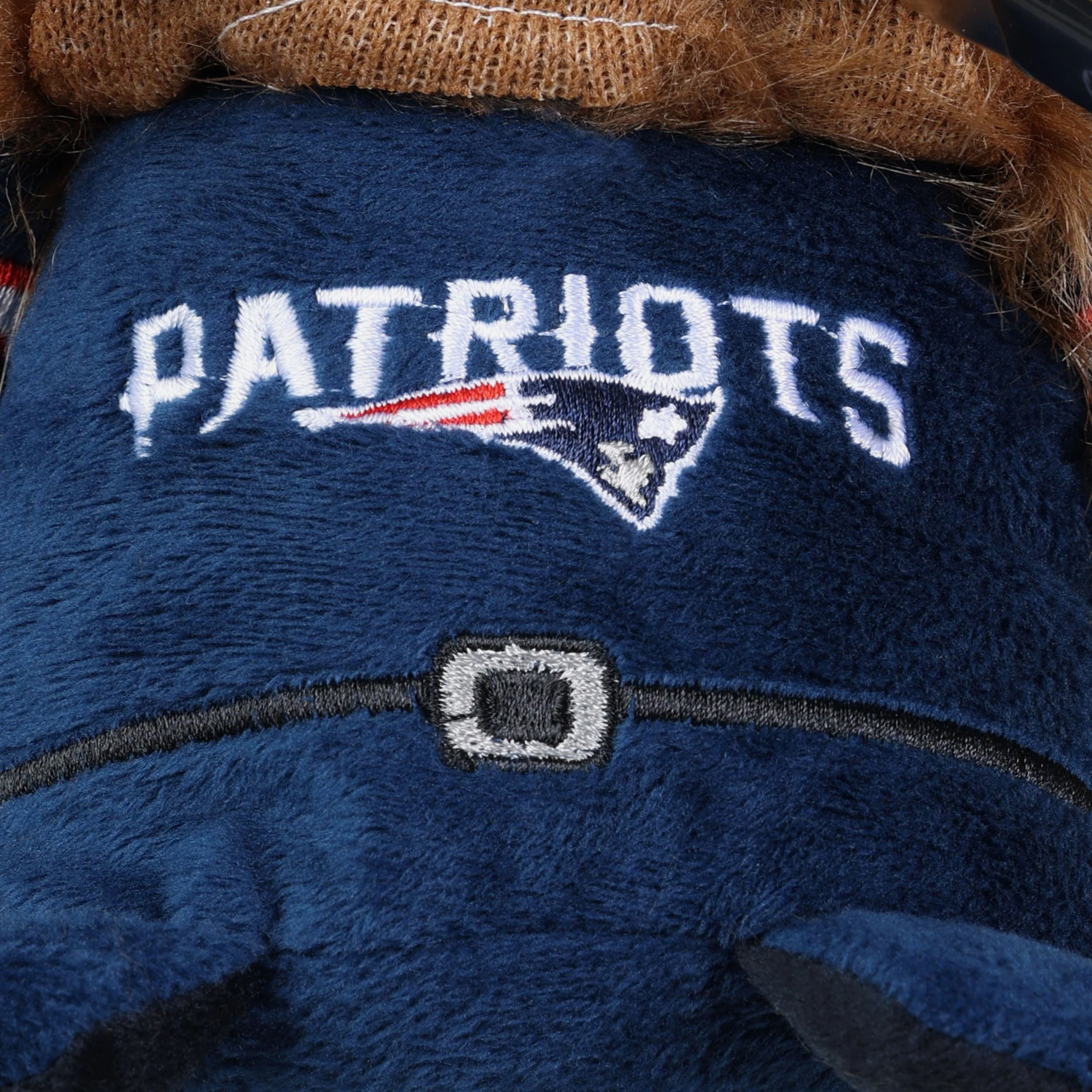 New England Patriots Bearded Stocking Cap Plush Gnome - Image 3
