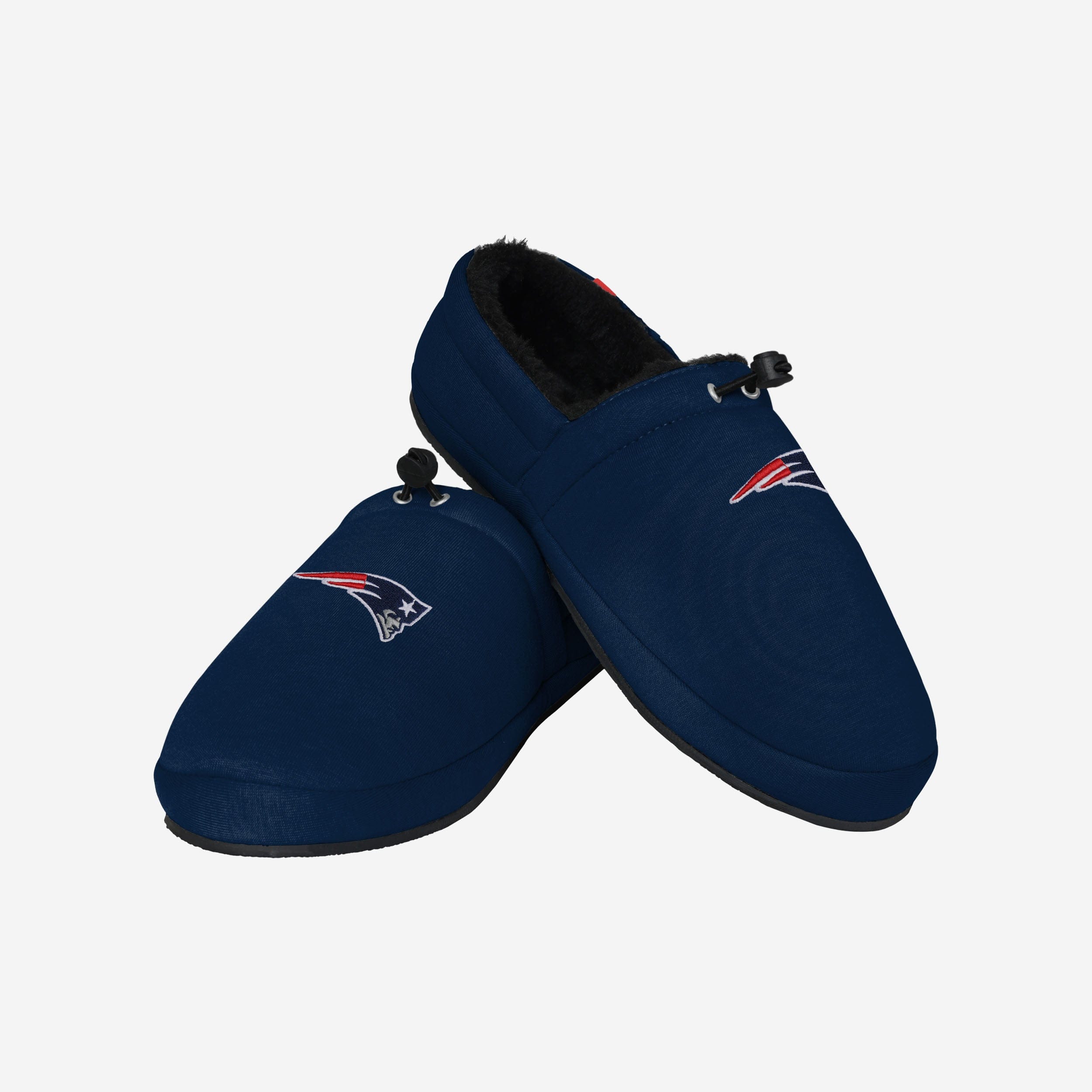 New England Patriots Big Logo Athletic Moccasin Slipper - Image 3